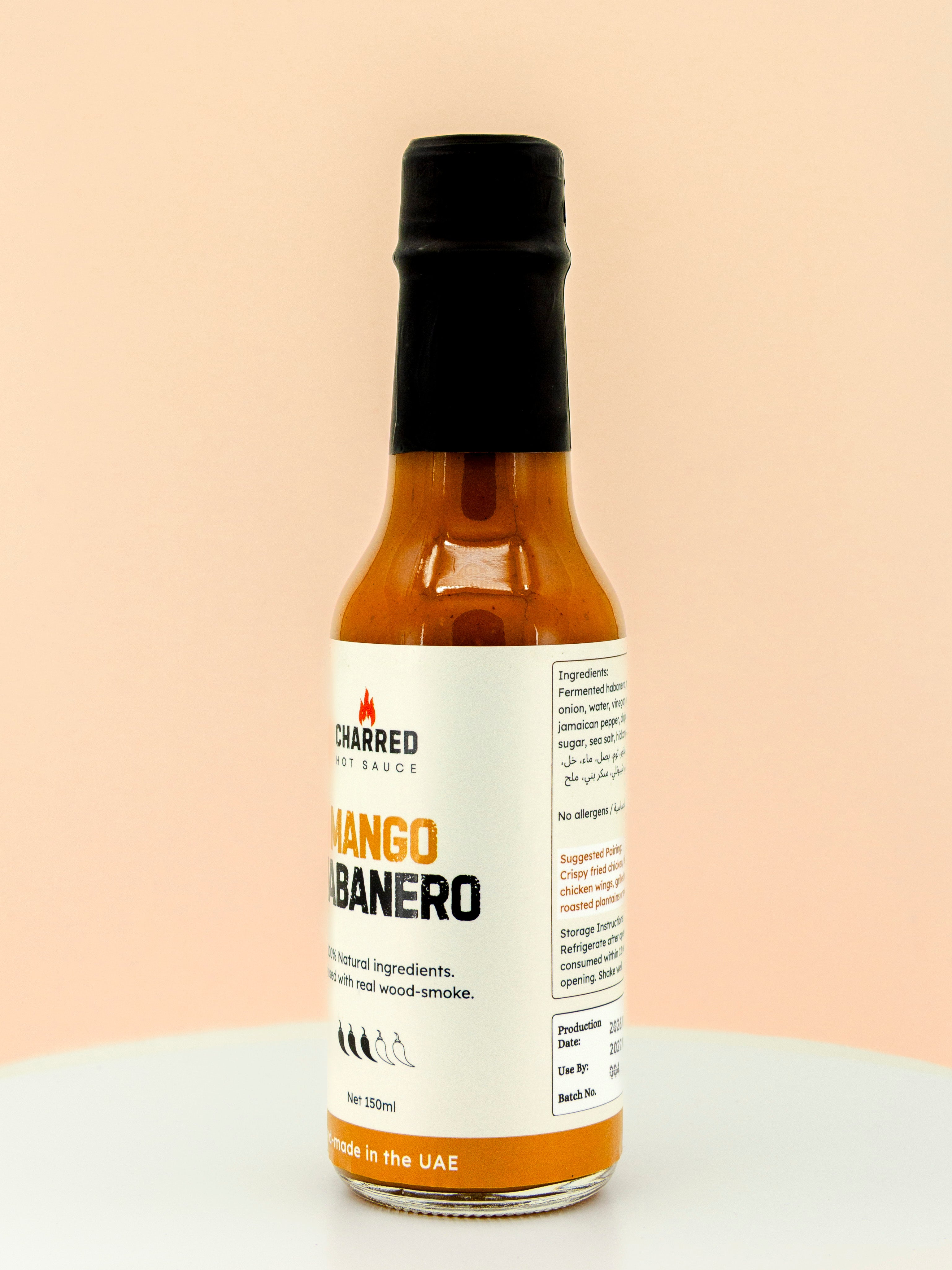 CHARRED Mango Habanero Hot Sauce