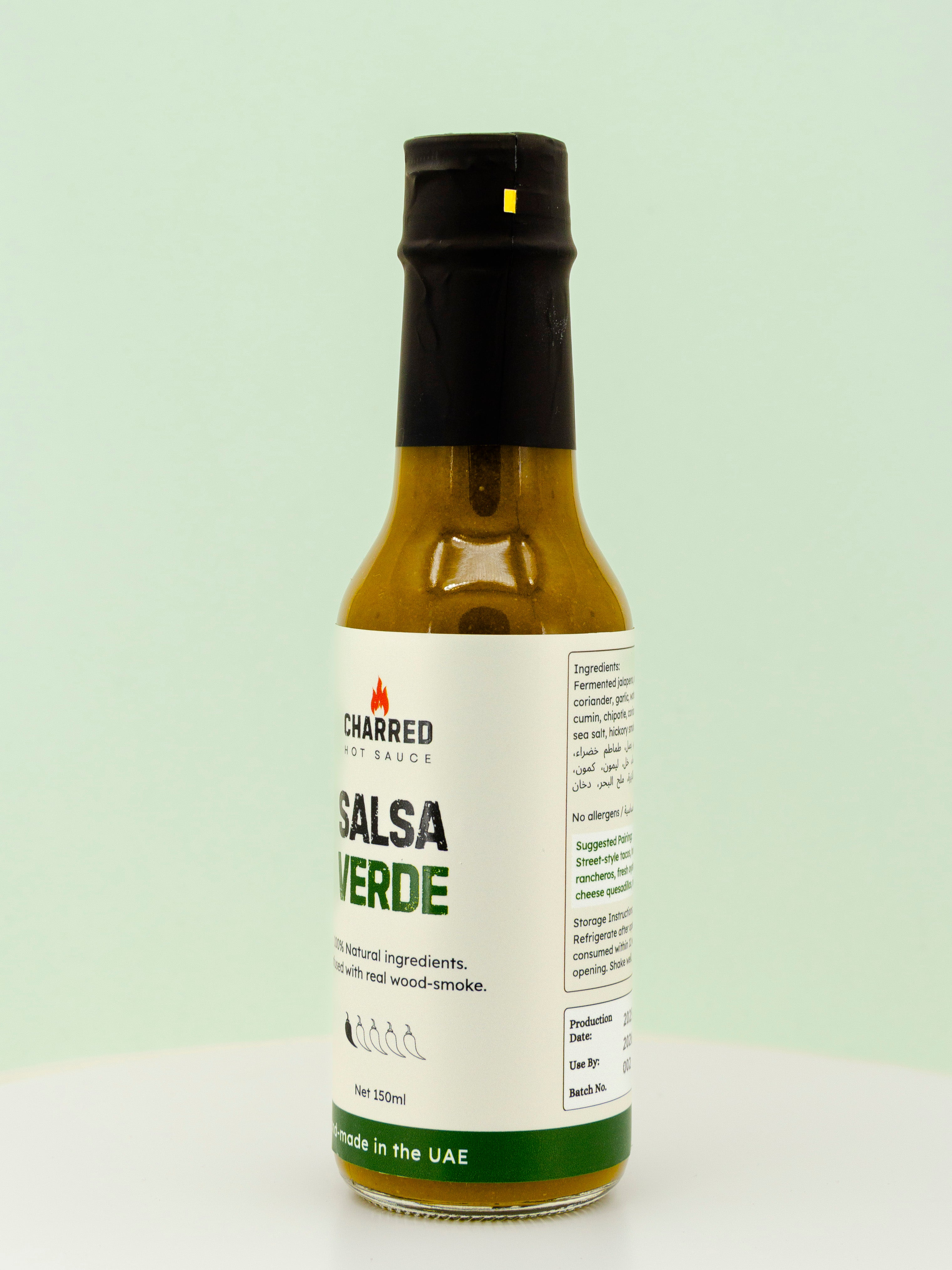 CHARRED Salsa Verde Hot Sauce
