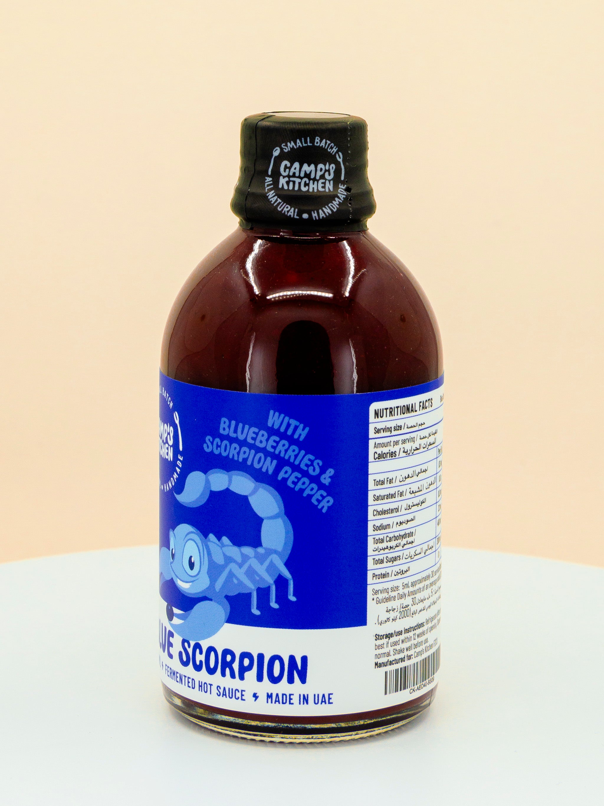 Blue Scorpion Hot Sauce