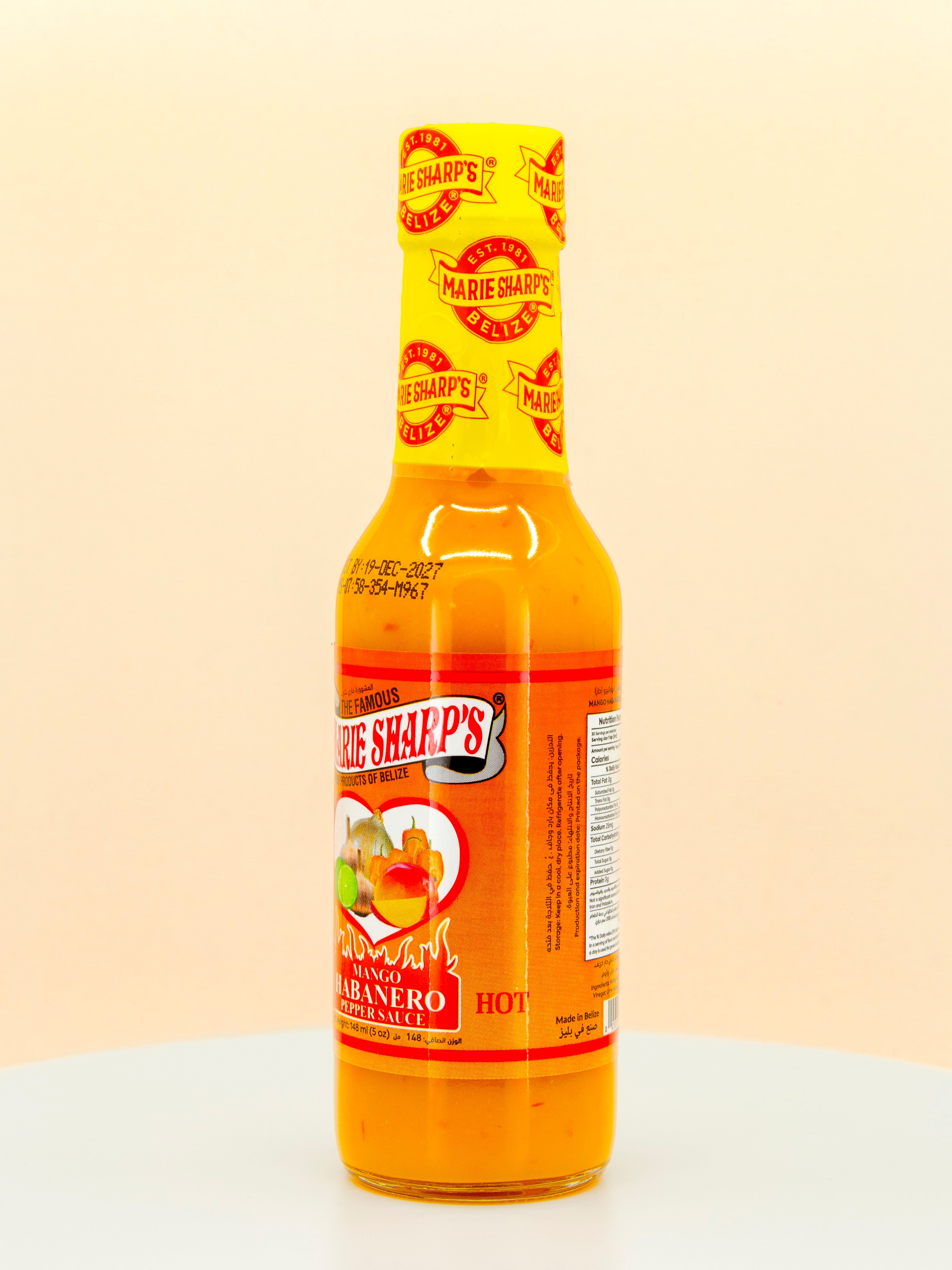 Mango Habanero Pepper Hot Sauce