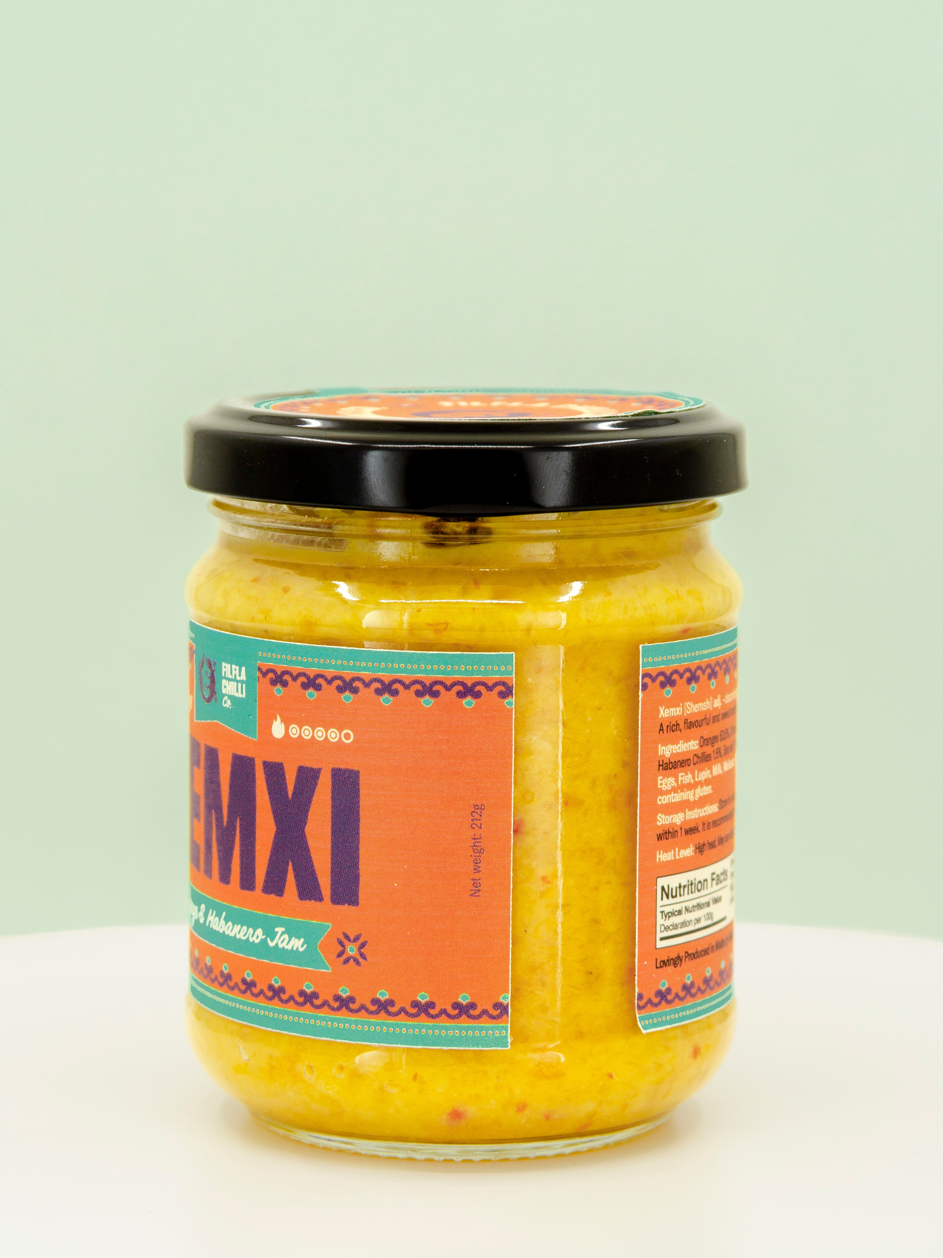 Xemxi Orange Habanero Jam