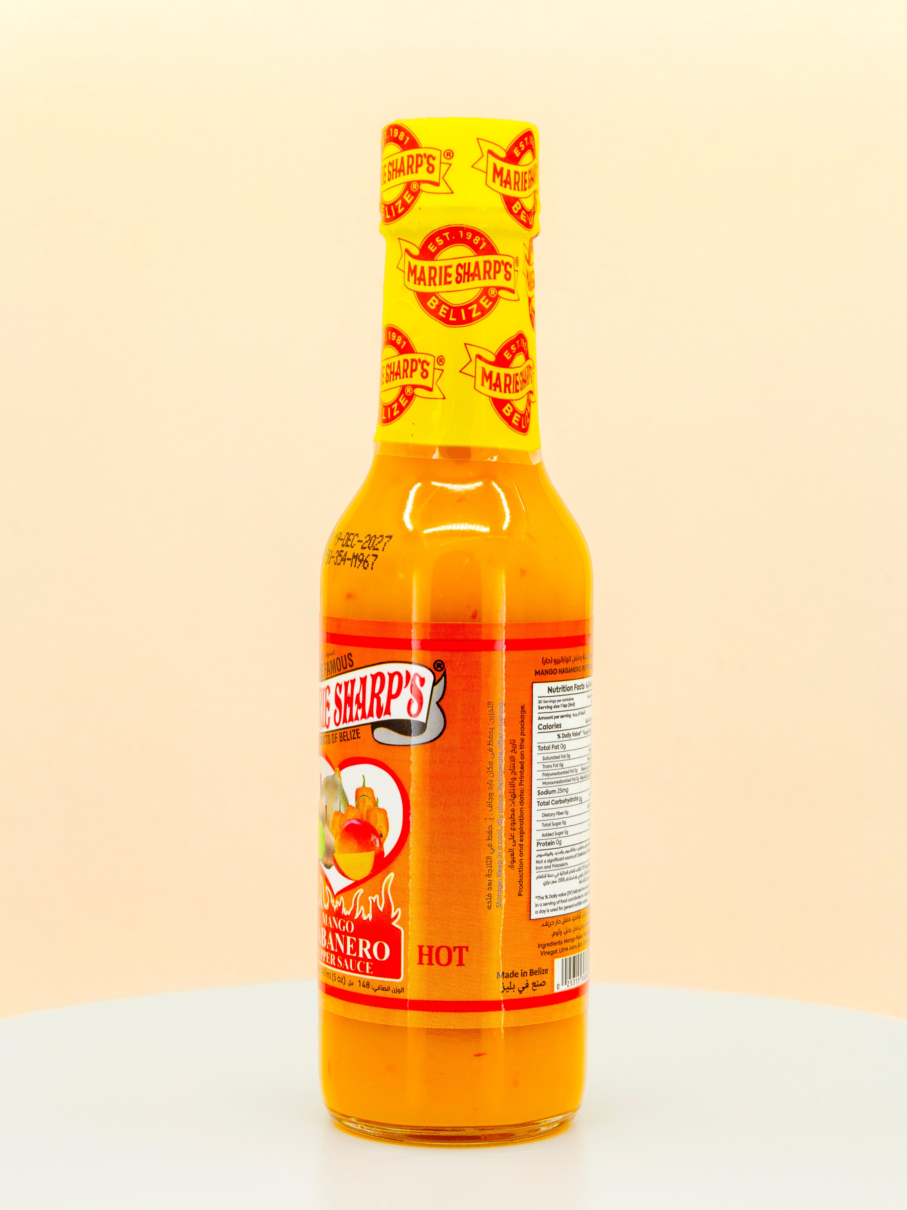 Mango Habanero Pepper Hot Sauce