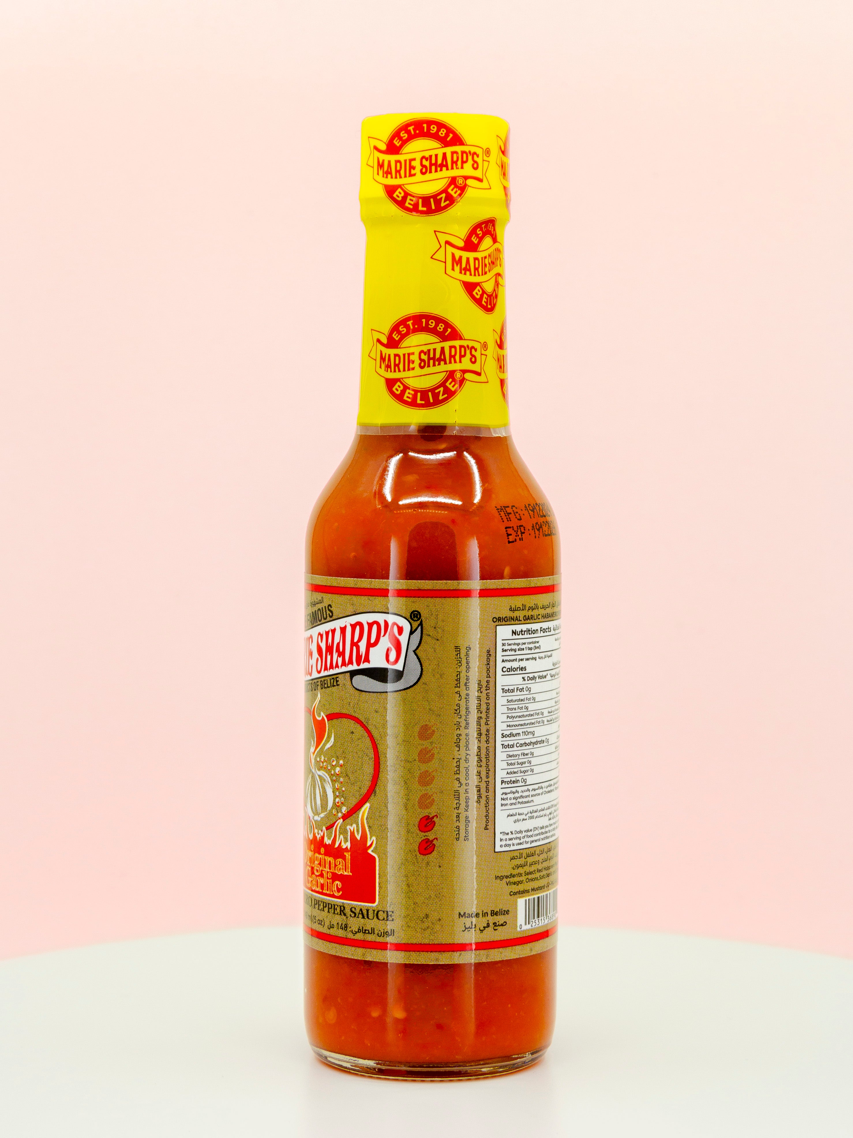 Original Garlic Habanero Pepper Hot Sauce