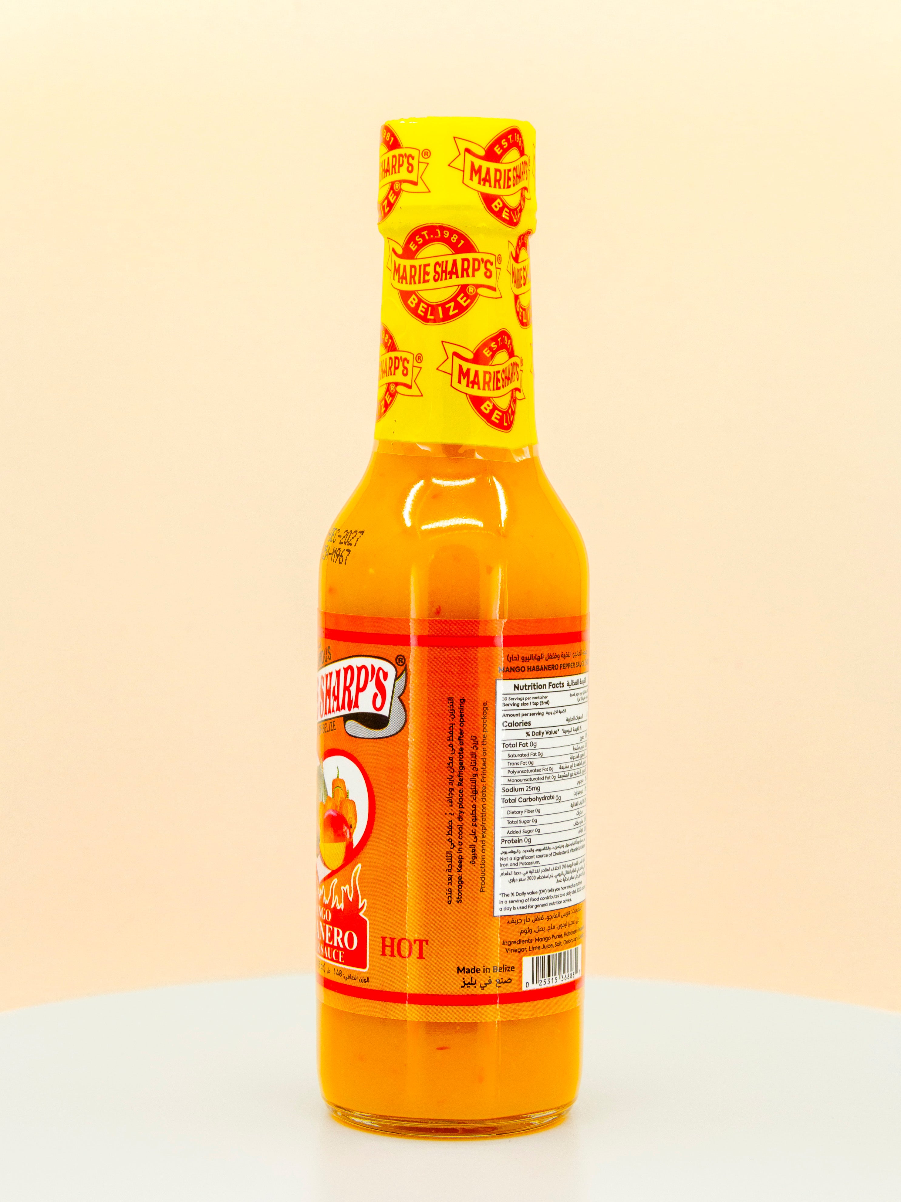 Mango Habanero Pepper Hot Sauce