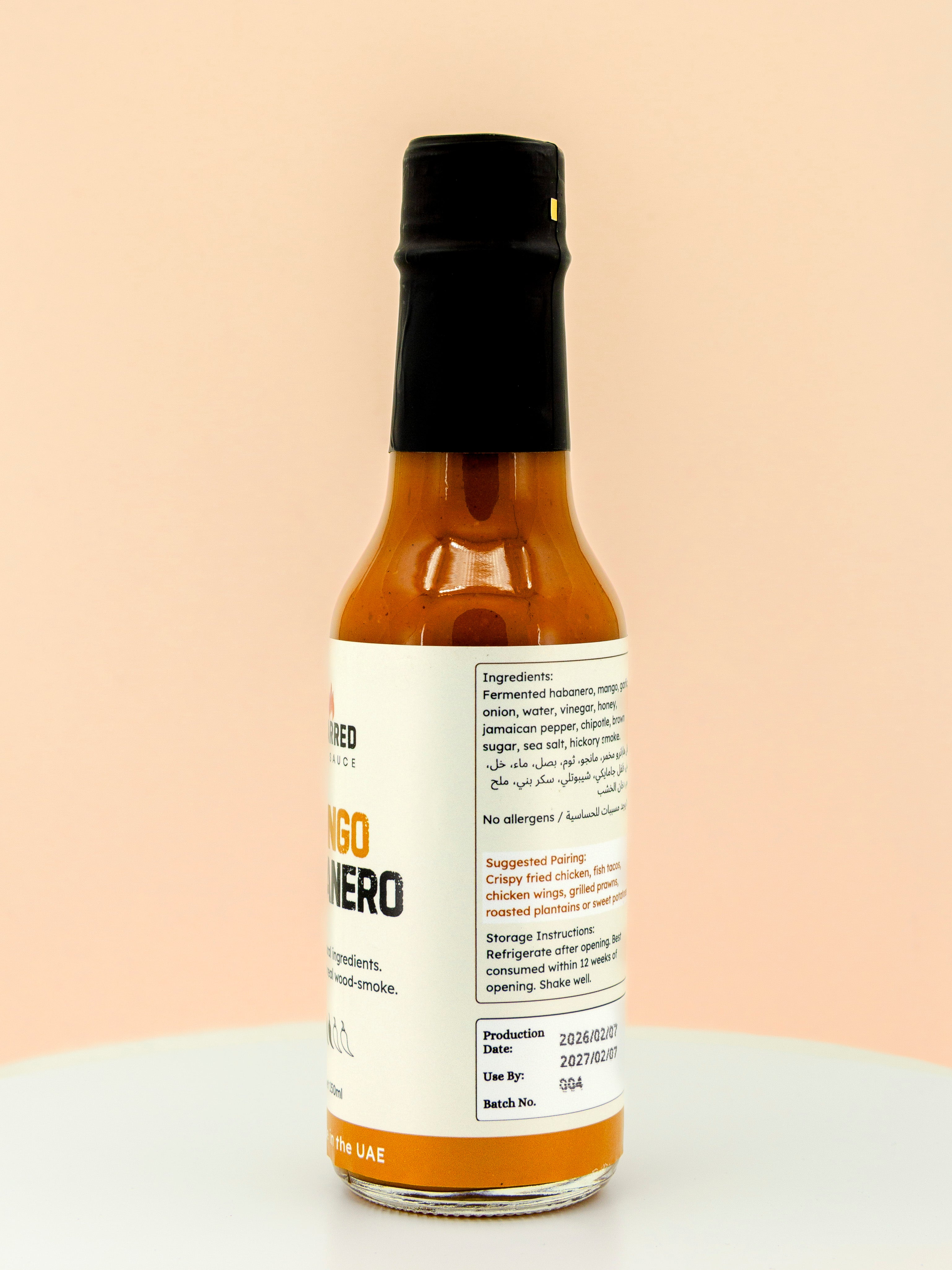 CHARRED Mango Habanero Hot Sauce