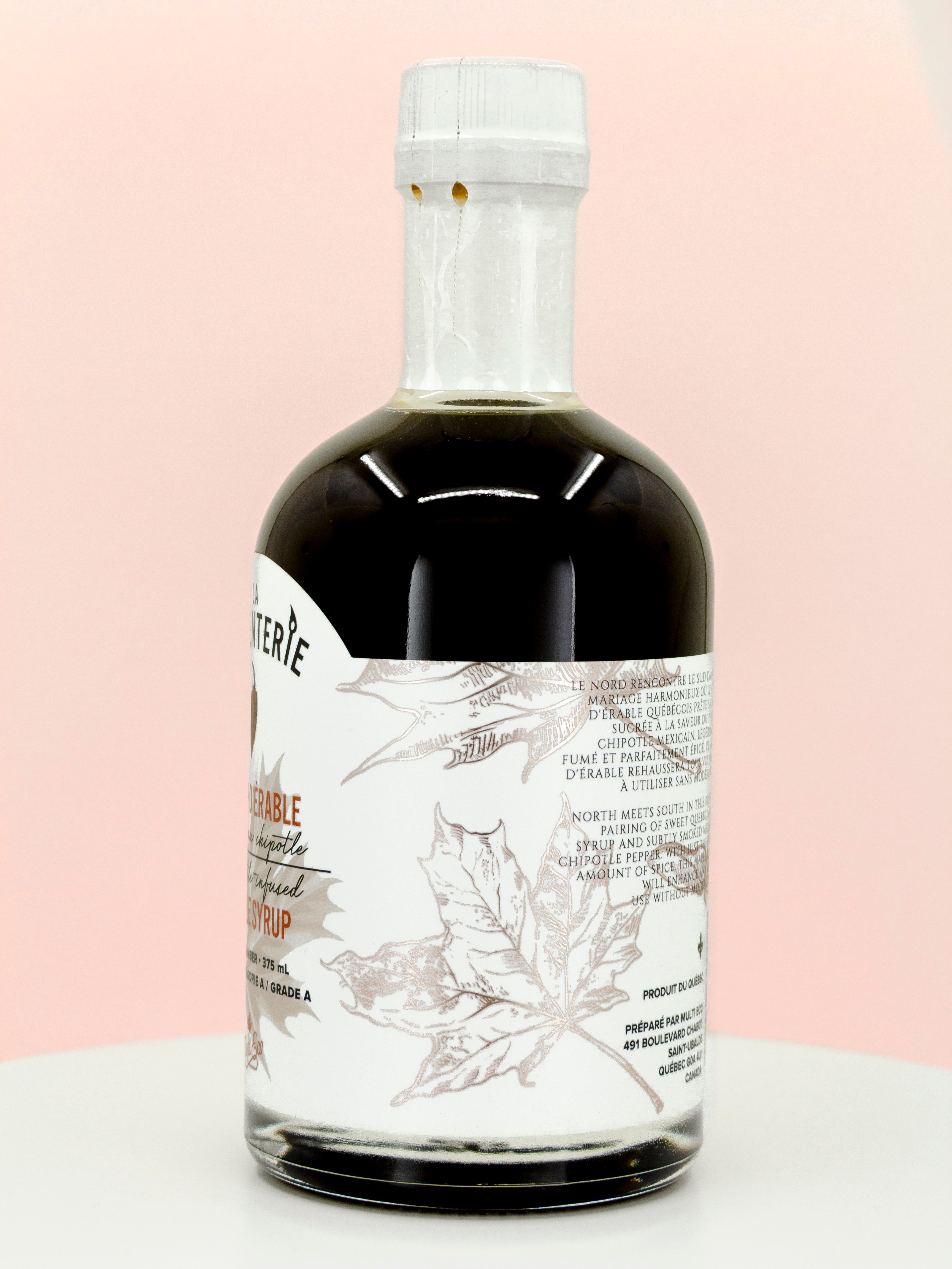 Chipotle-Infused Hot Maple Syrup