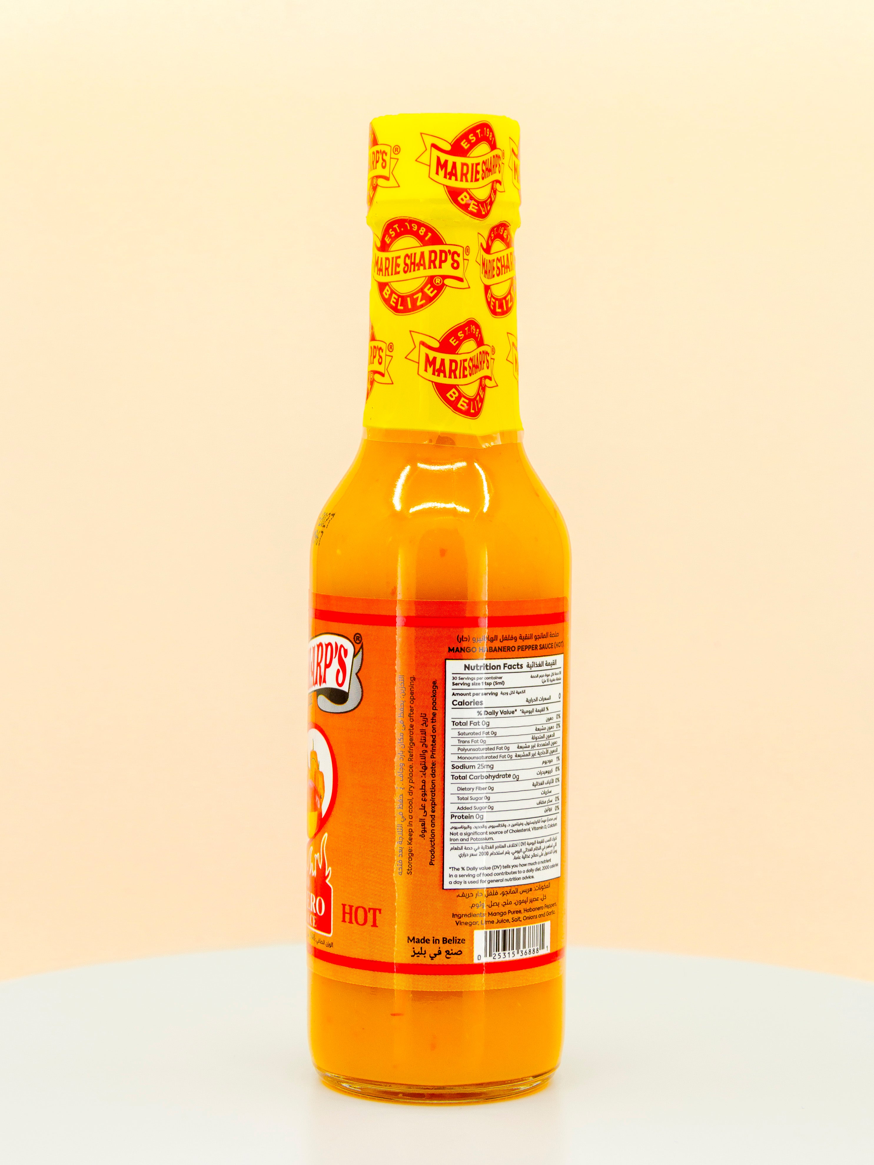 Mango Habanero Pepper Hot Sauce