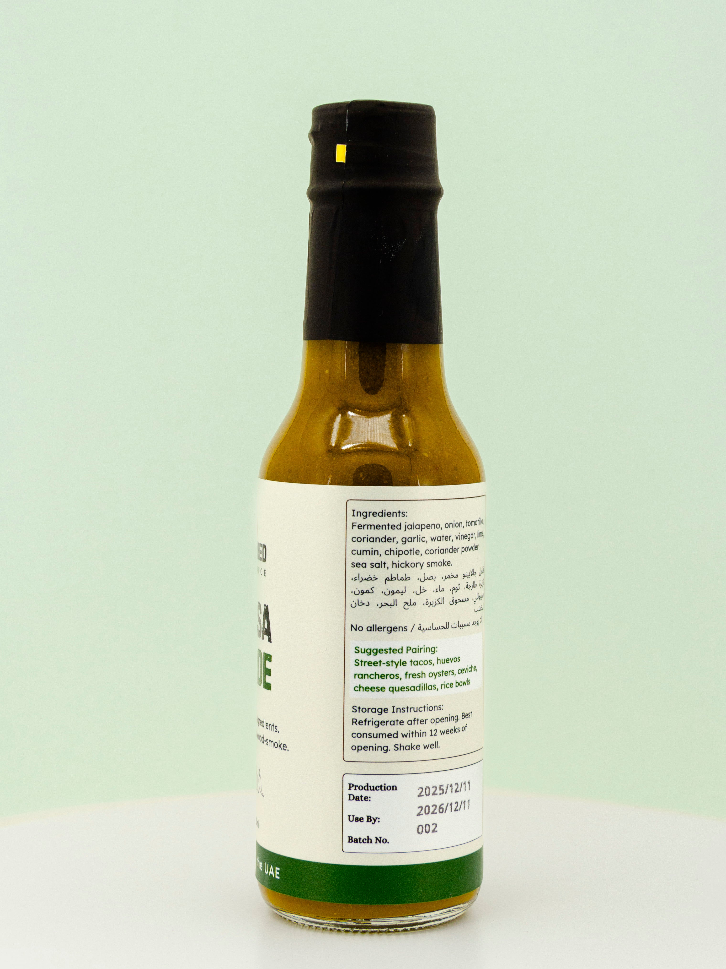 CHARRED Salsa Verde Hot Sauce