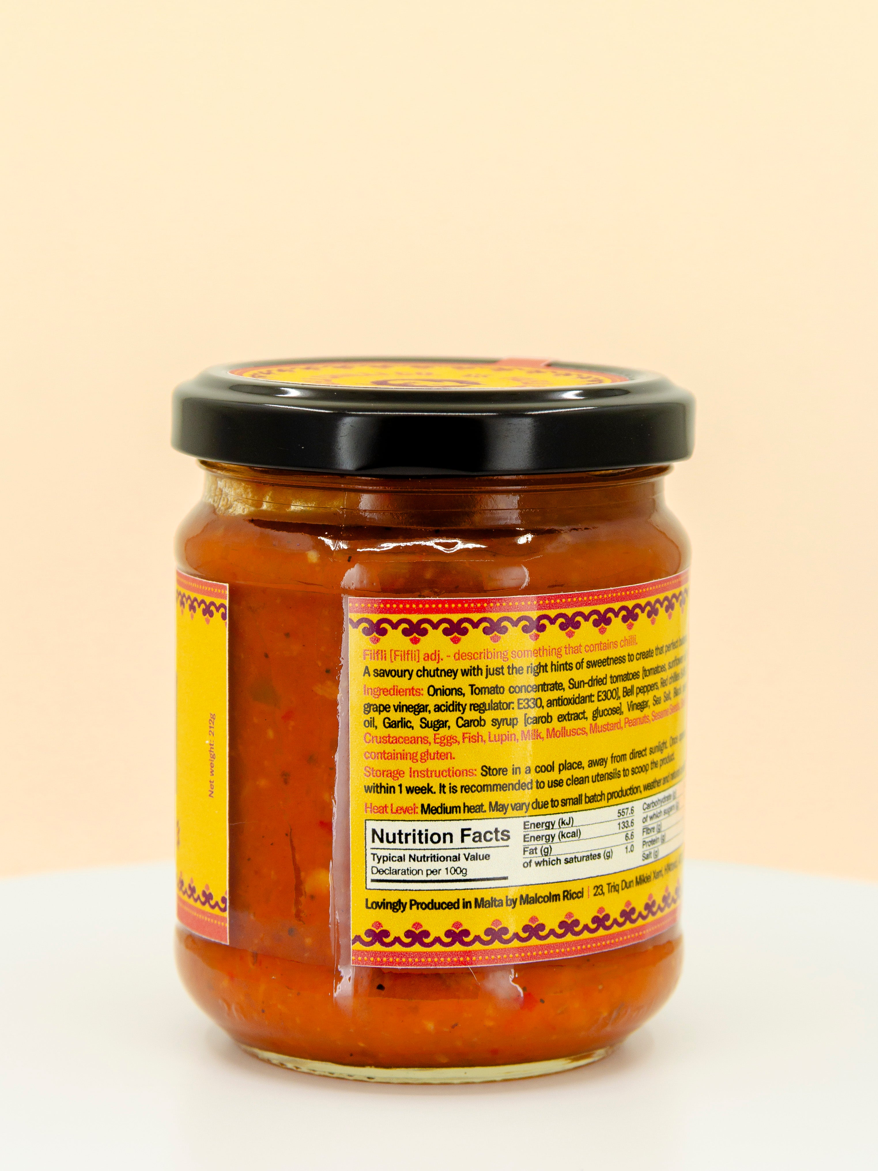 Filfla Maltese Chilli Chutney