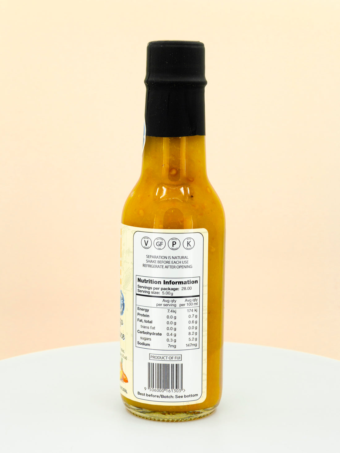 Fiji Fire Tropical Bongo Chilli Hot Sauce
