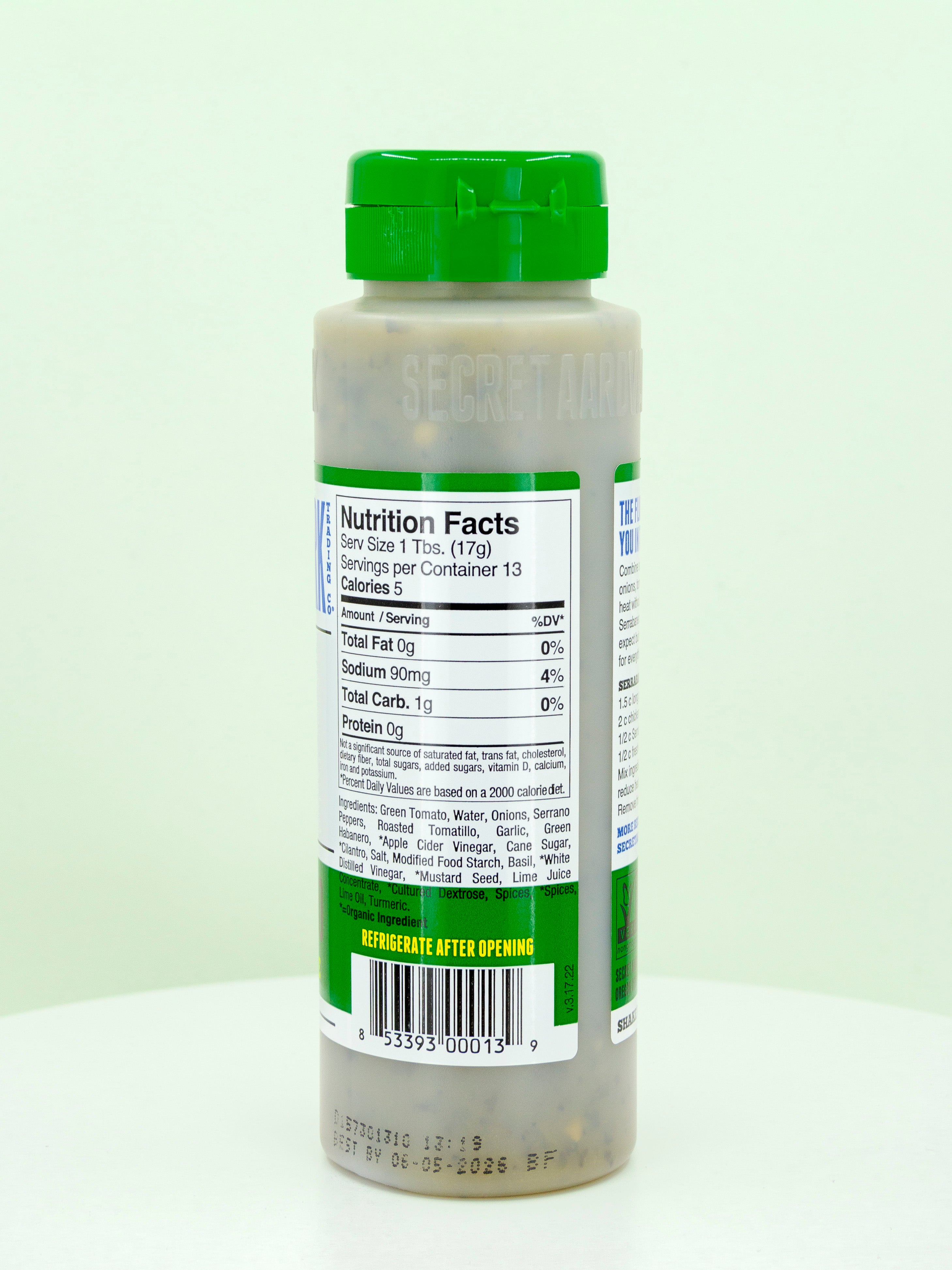 Serrabanero Green Hot Sauce