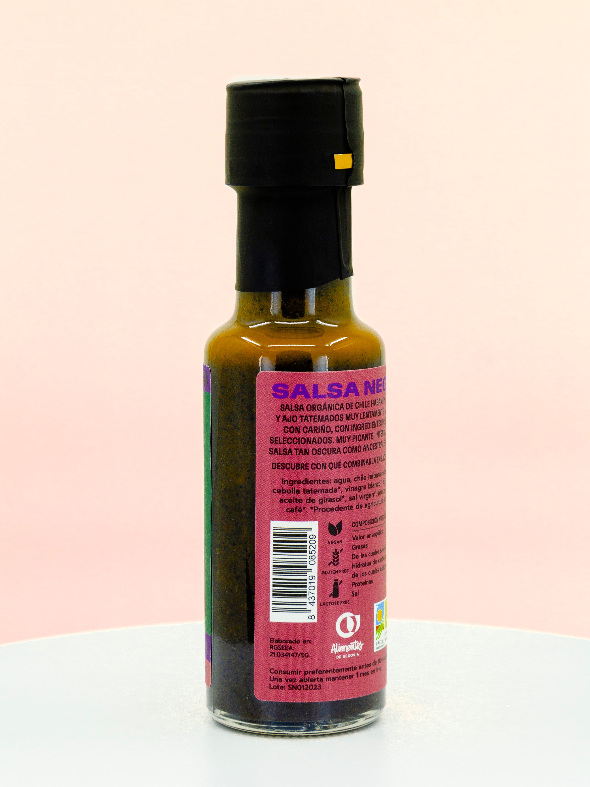 Salsa Negra Organic Hot Sauce