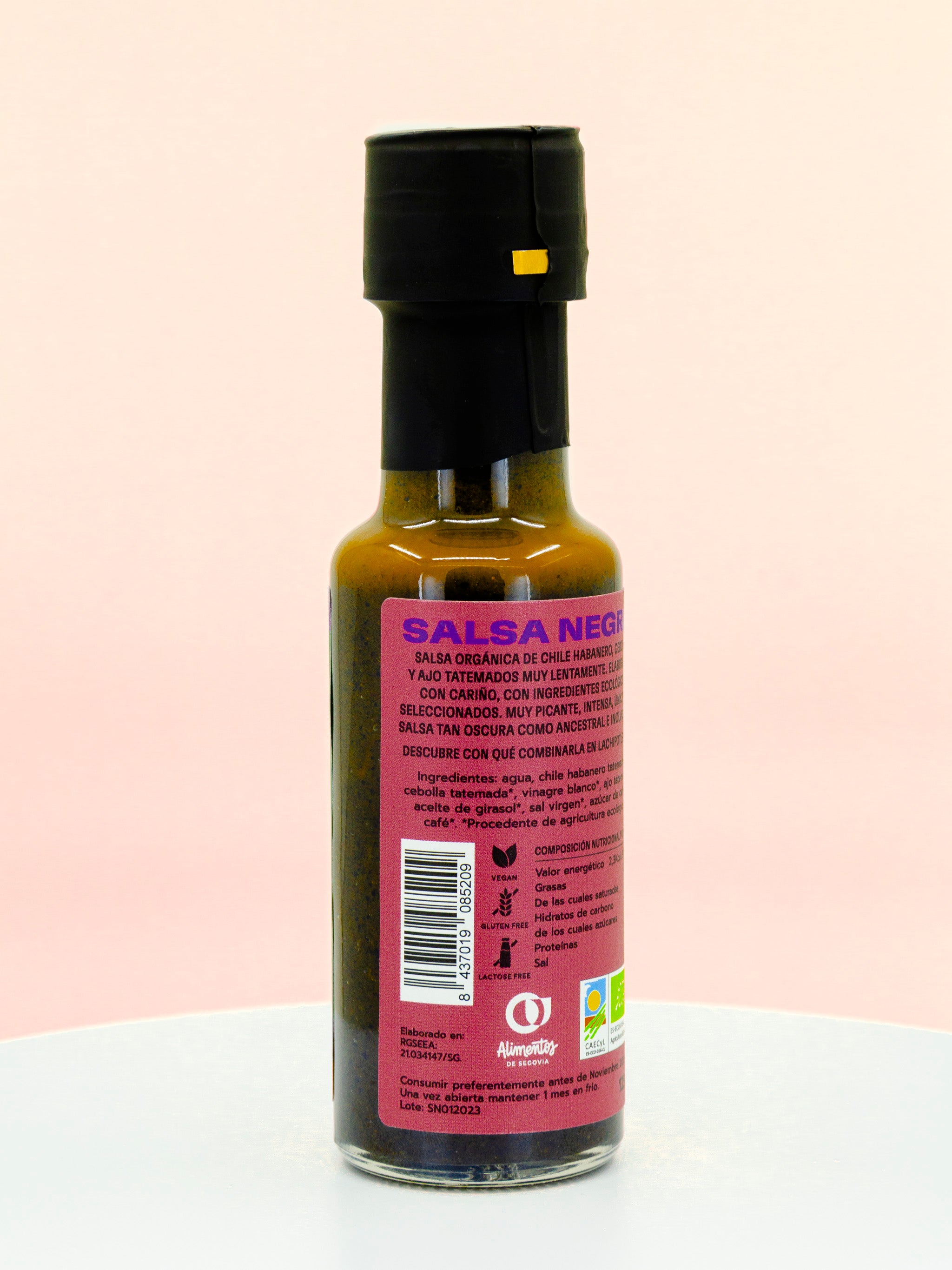 Salsa Negra Organic Hot Sauce