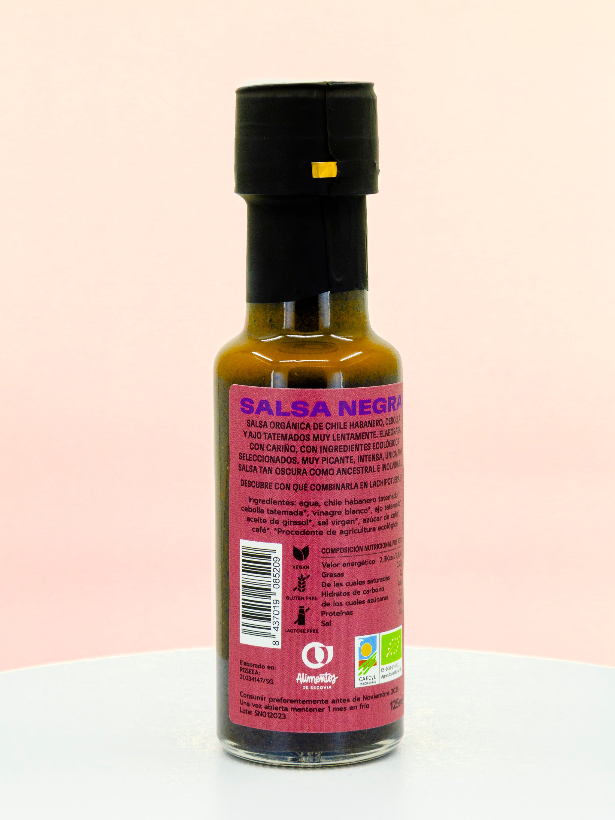 Salsa Negra Organic Hot Sauce