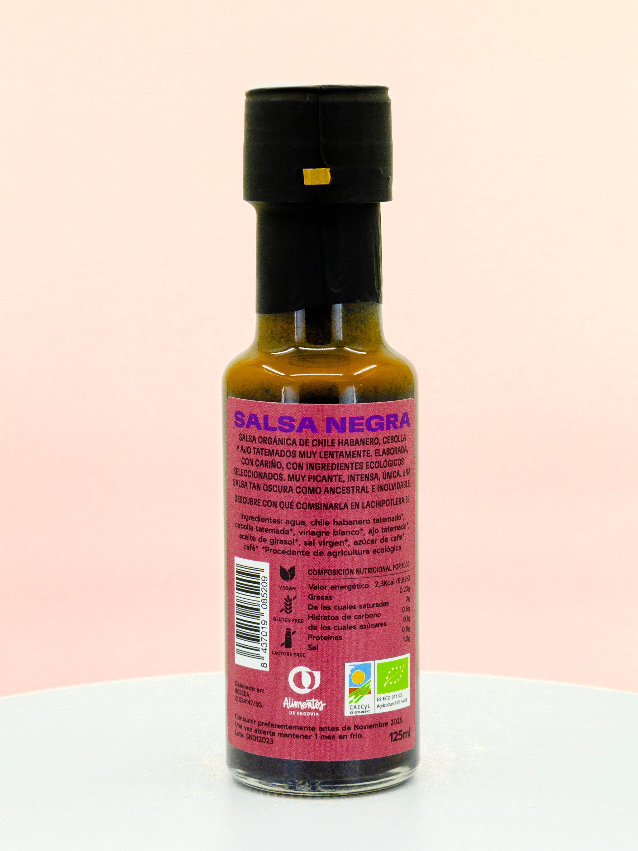 Salsa Negra Organic Hot Sauce