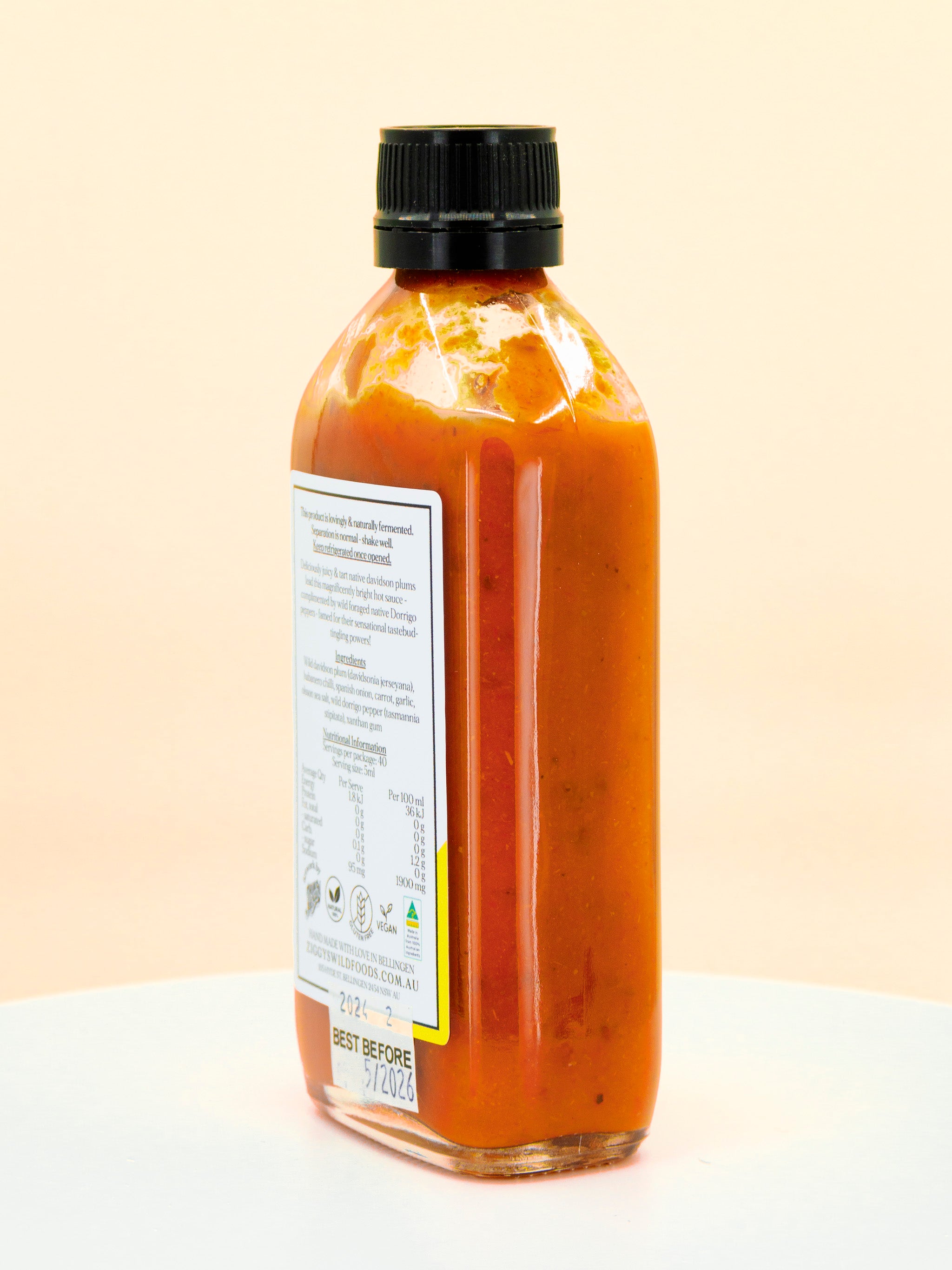 Native Davidson Plum & Wild Dorrigo Hot Sauce