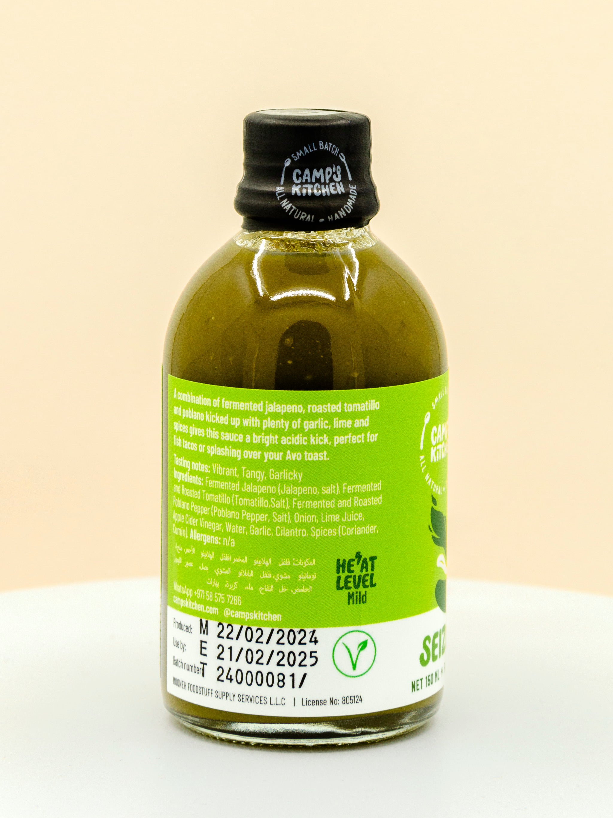 Seize the Verde Hot Sauce