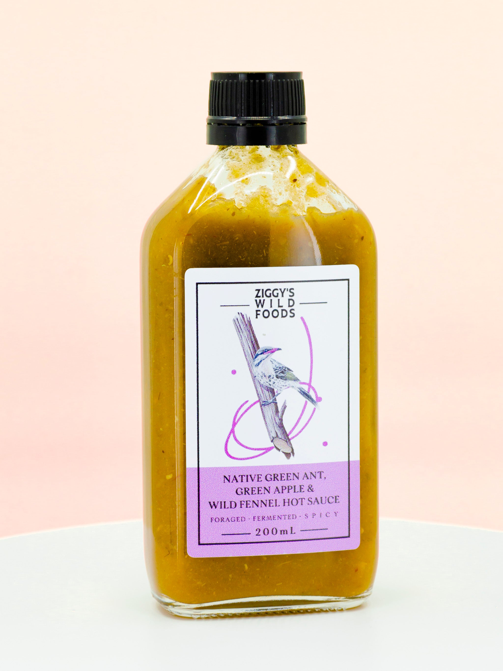 Native Green Ant Green Apple & Wild Fennel Hot Sauce