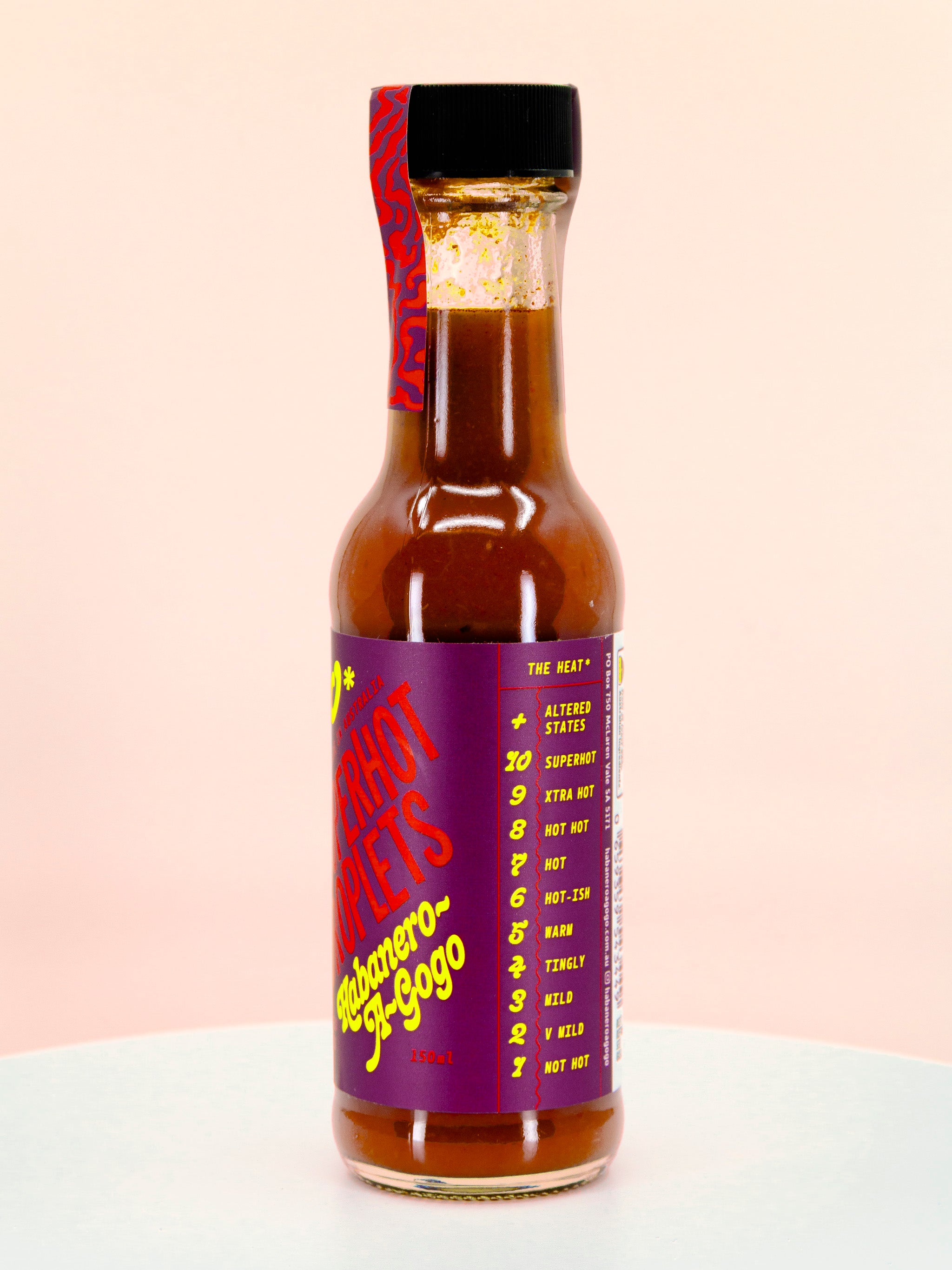 Superhot Droplets Hot Sauce