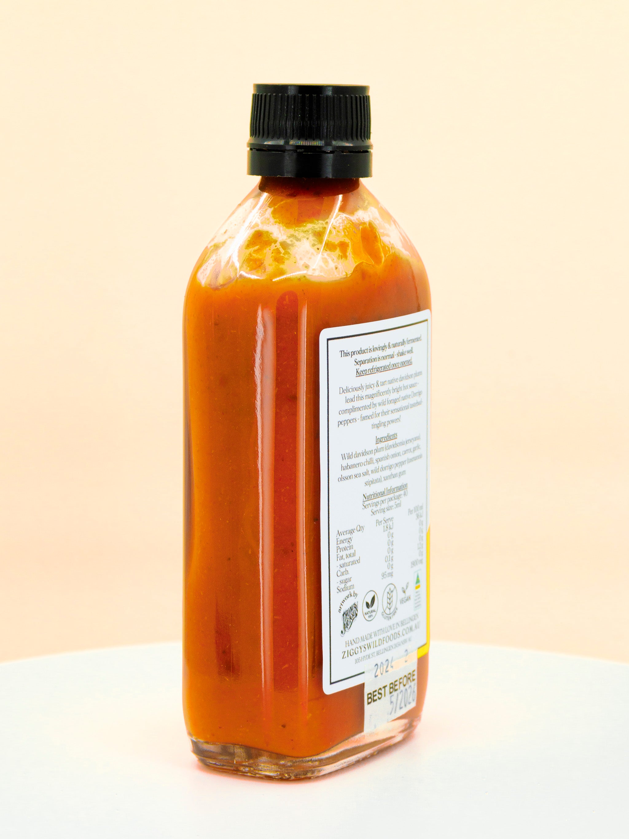 Native Davidson Plum & Wild Dorrigo Hot Sauce