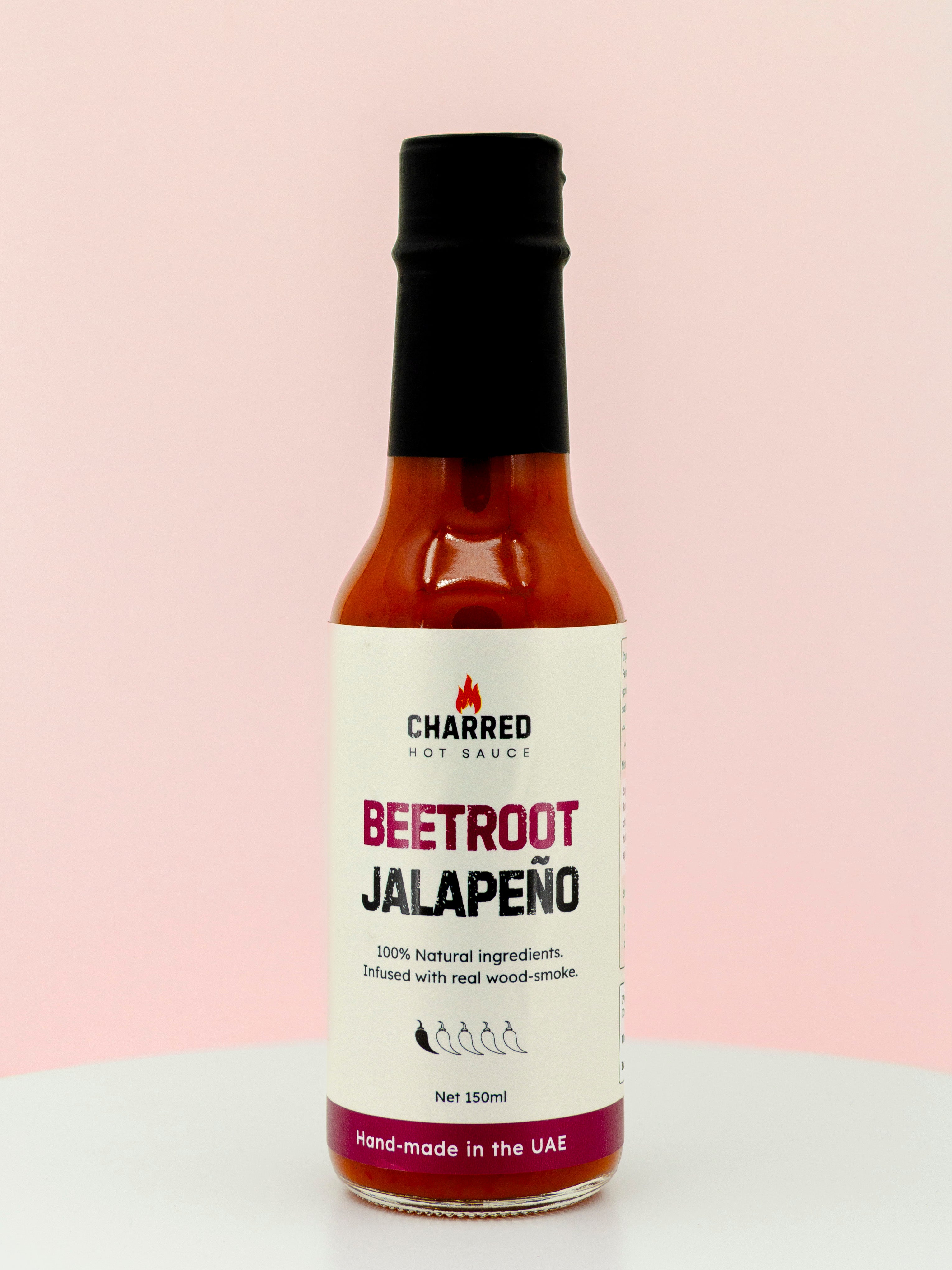 CHARRED Beetroot Jalapeno Hot Sauce
