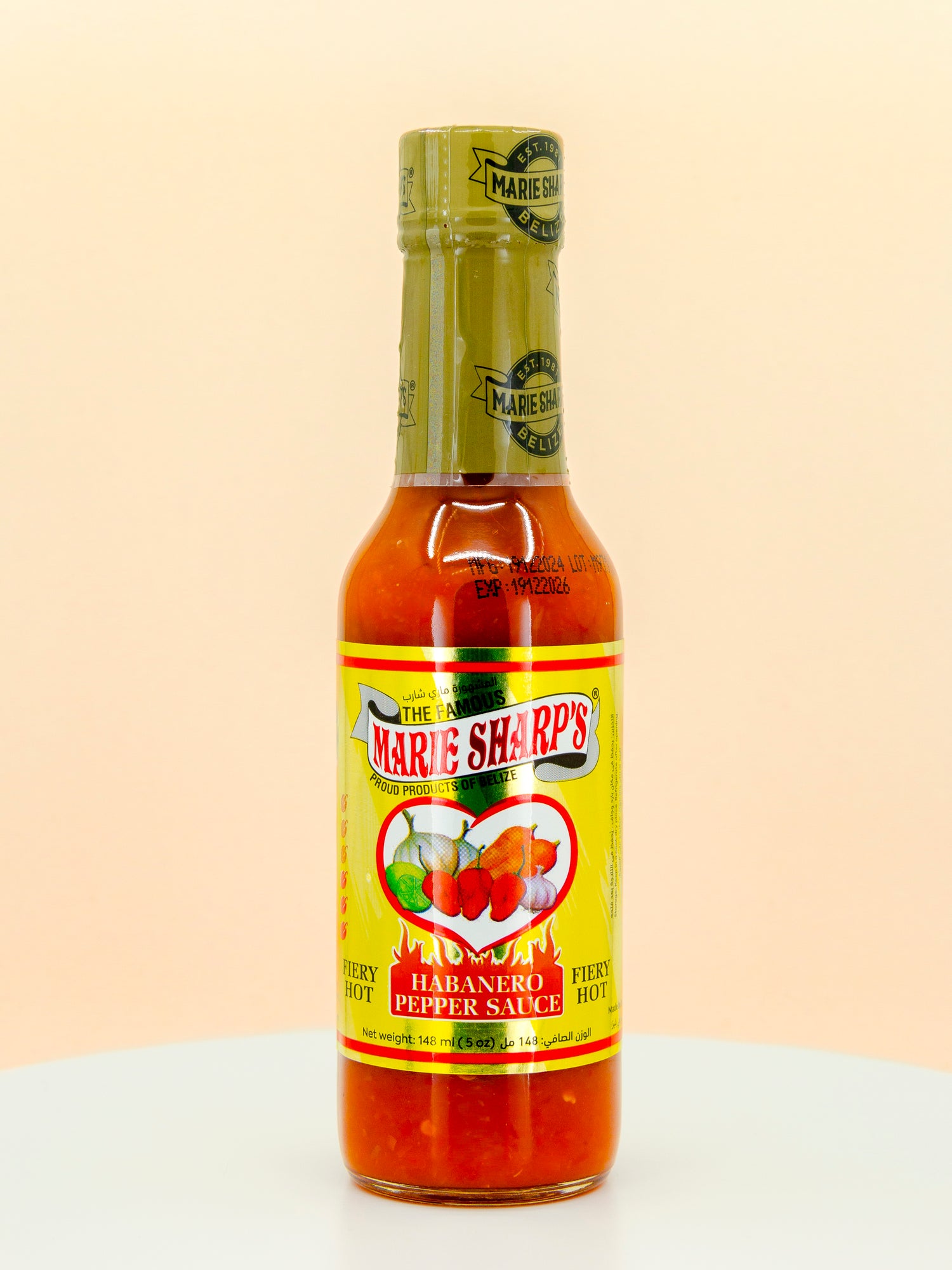 Fiery Hot Habanero Pepper Hot Sauce