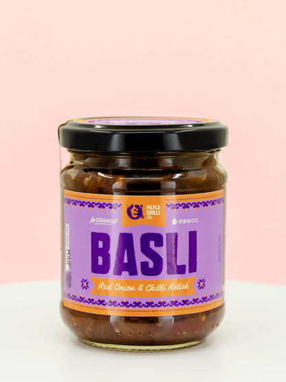 Basli Red Onion &amp; Chilli Relish