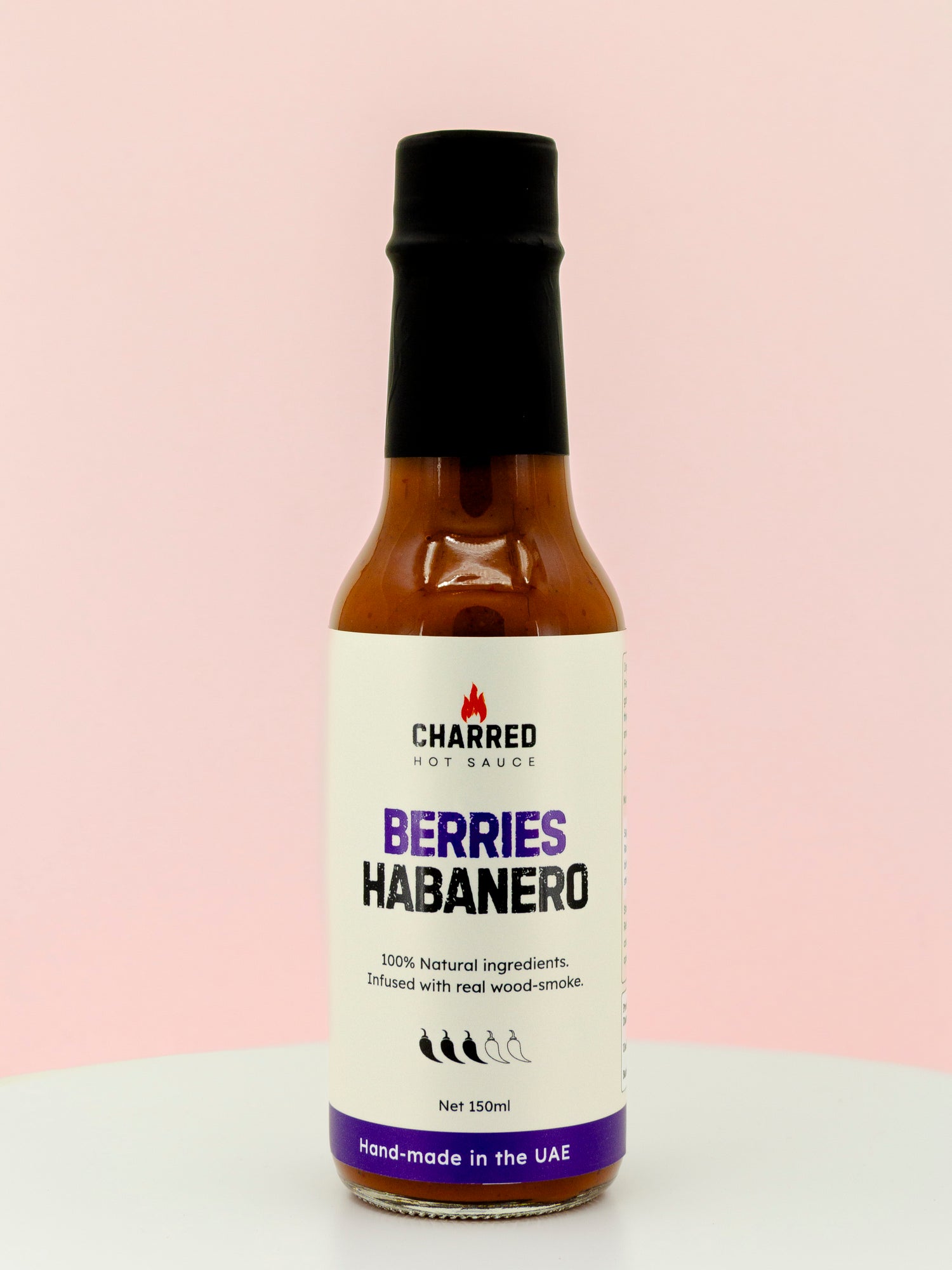 CHARRED Berries Habanero Hot Sauce