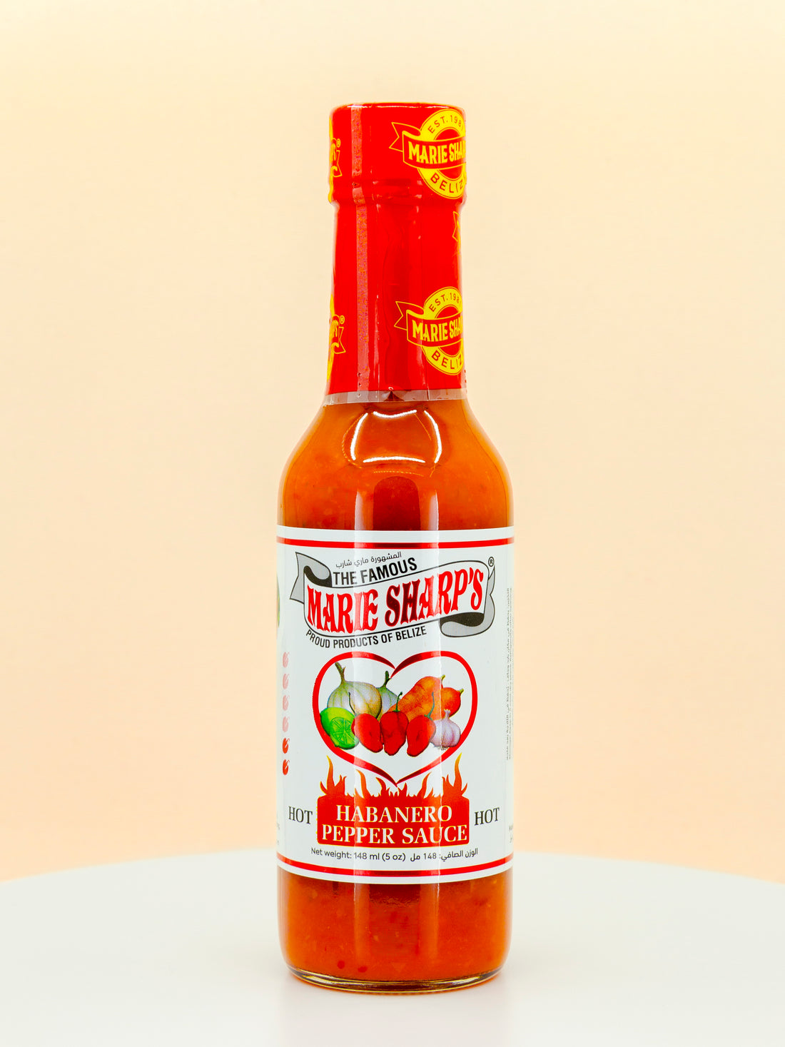 Hot Habanero Pepper Hot Sauce