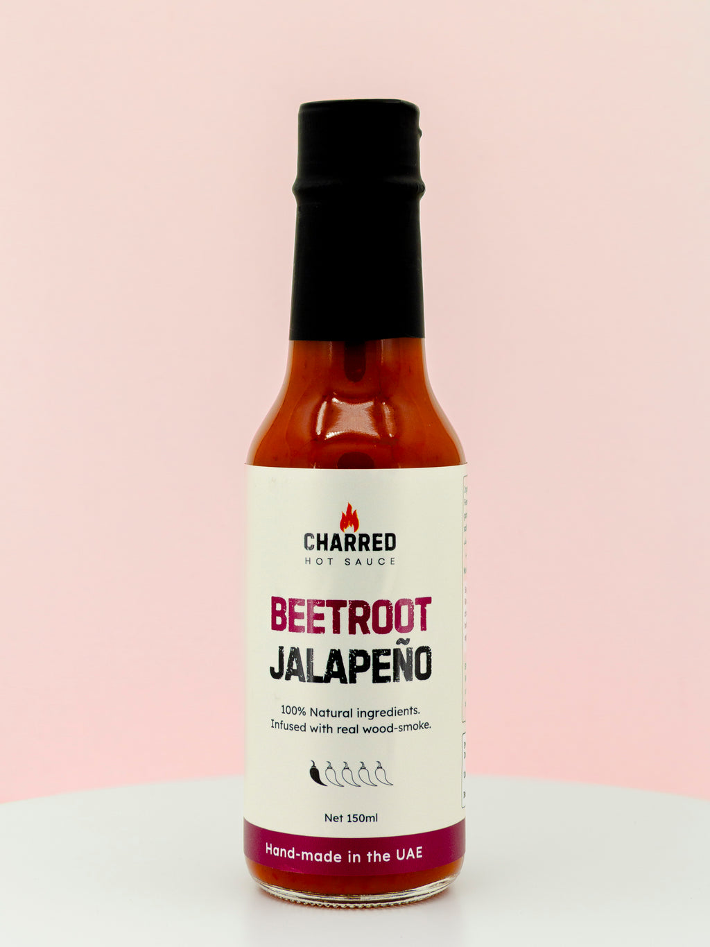 CHARRED Beetroot Jalapeno Hot Sauce