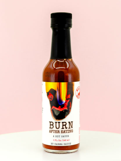 Burn After Eating Hot Sauce