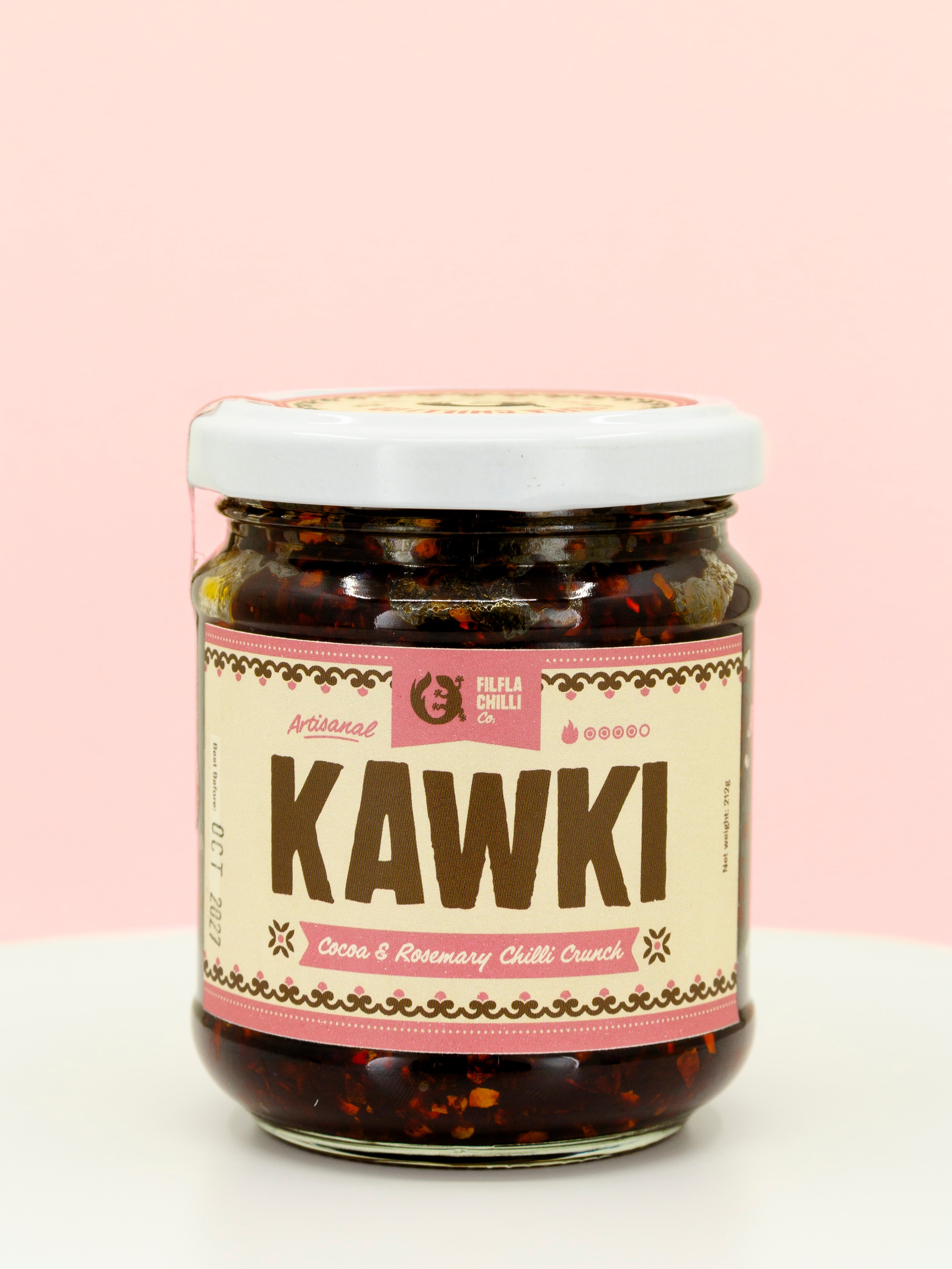 Kawki Cacao &amp; Rosemary Chilli Crunch