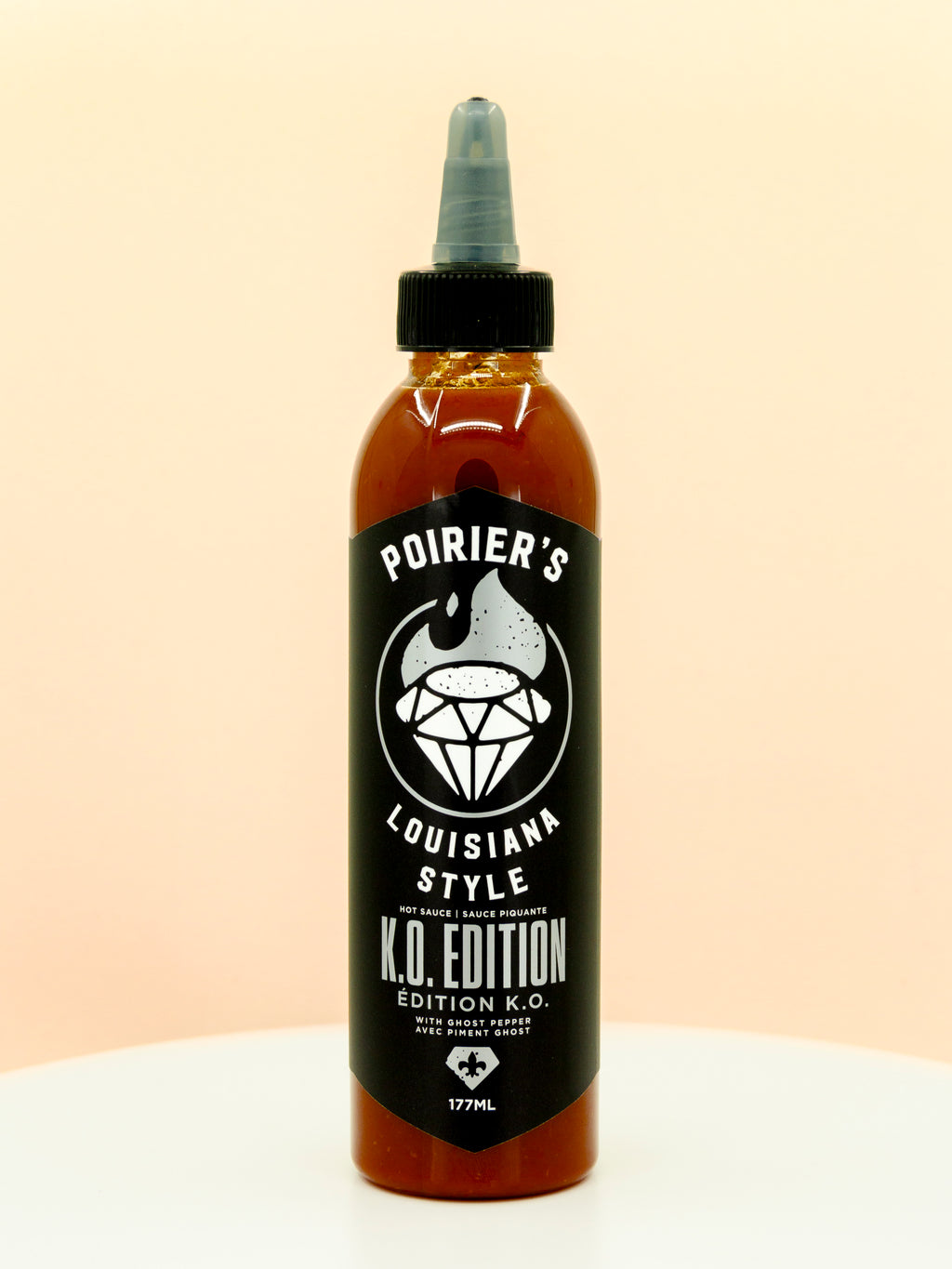 Poirier's Louisiana Style K.O. Edition Hot Sauce