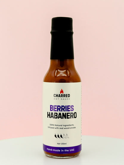 CHARRED Berries Habanero Hot Sauce