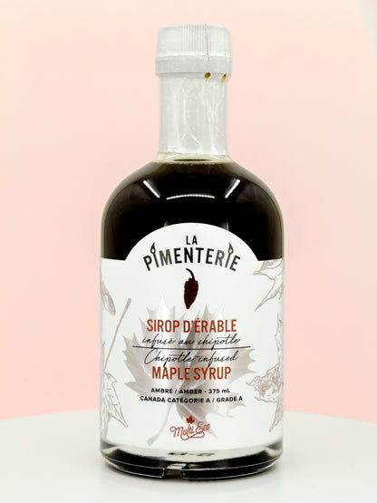 Chipotle-Infused Hot Maple Syrup