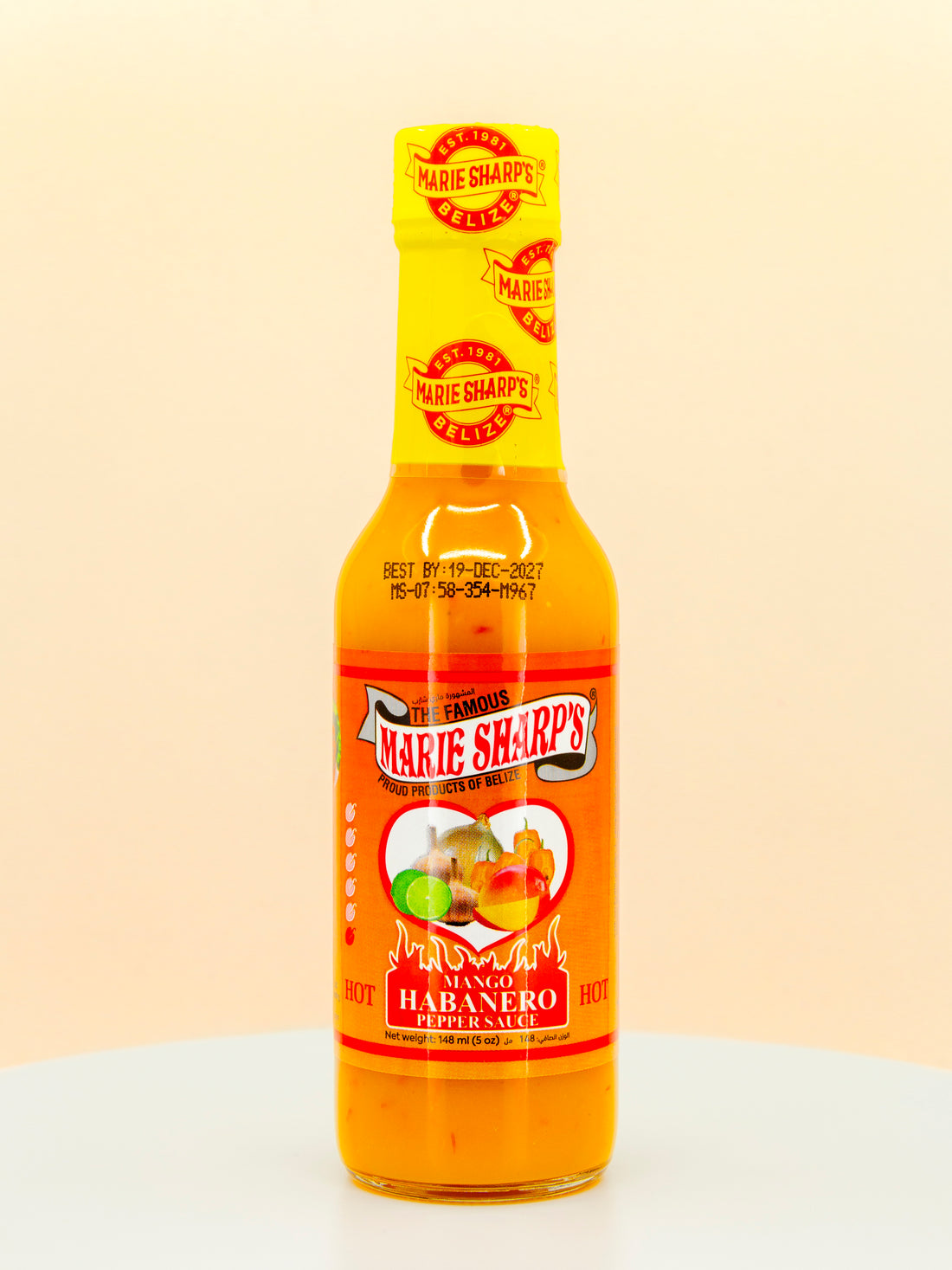 Mango Habanero Pepper Hot Sauce