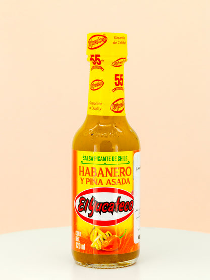 El Yucateco Habanero &amp; Grilled Pineapple Hot Sauce
