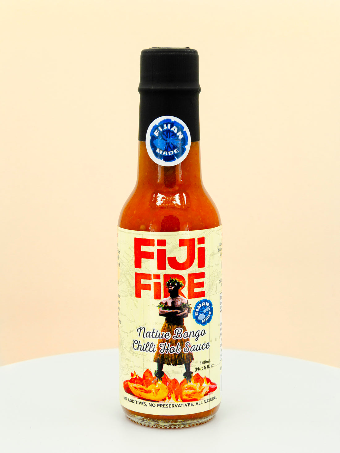 Fiji Fire Native Bongo Chilli Hot Sauce