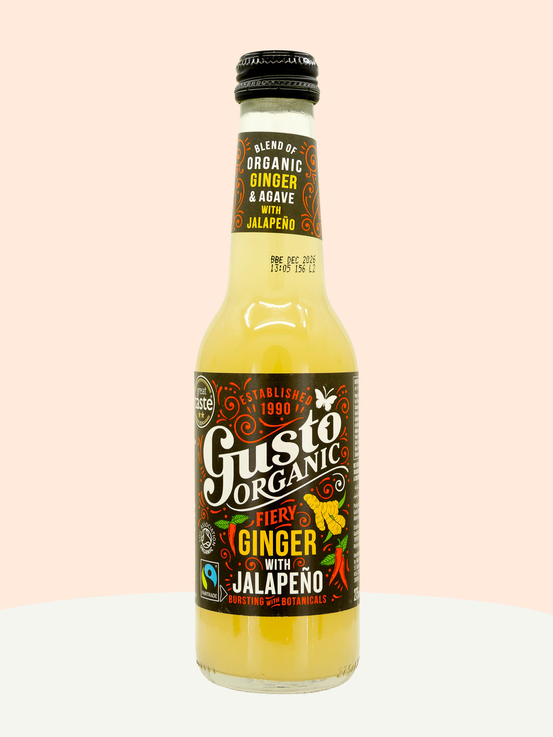 Fiery Ginger &amp; Jalapeño Sparkling Drink