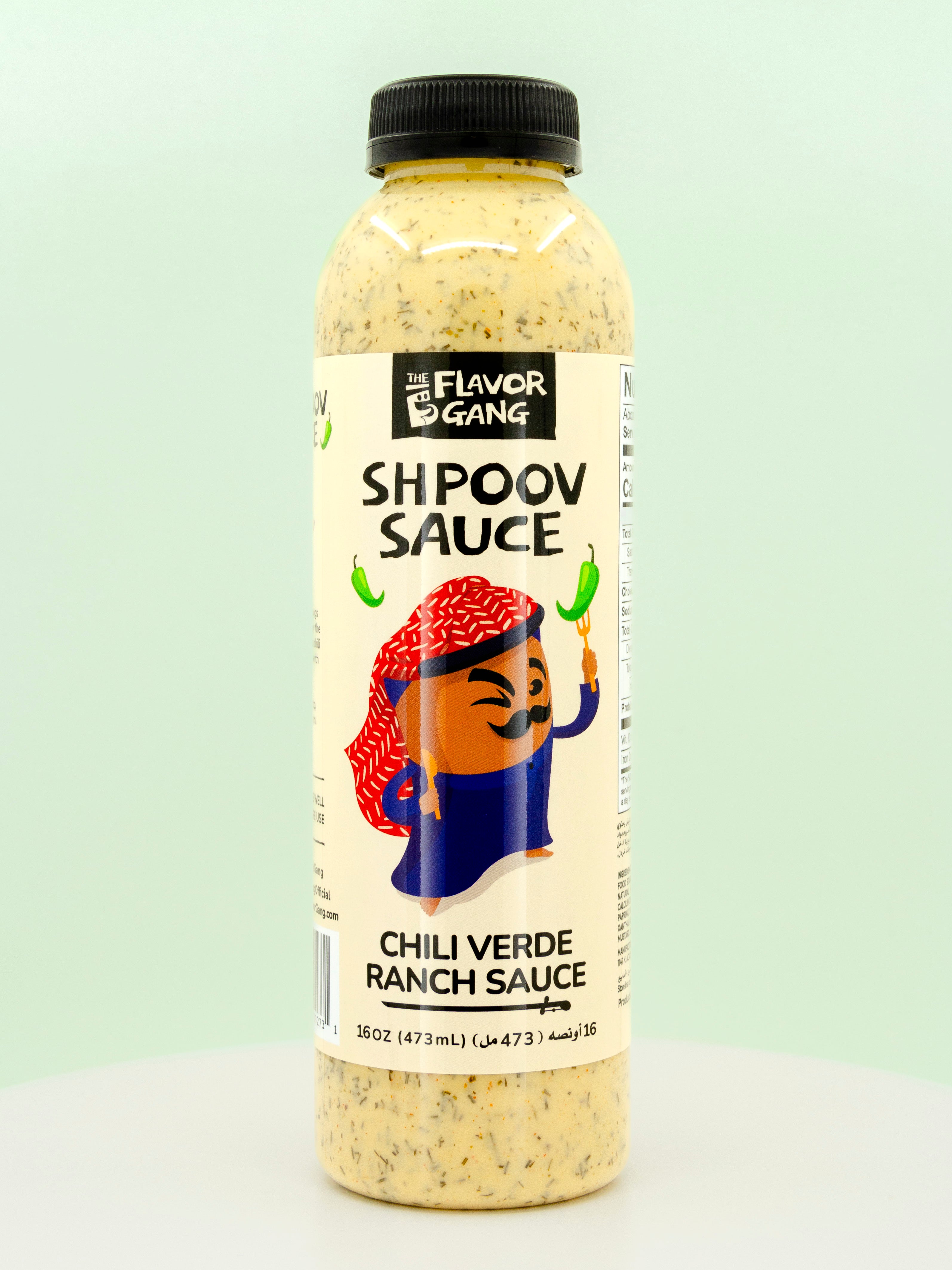 Shpoov Sauce Chilli Verde Ranch