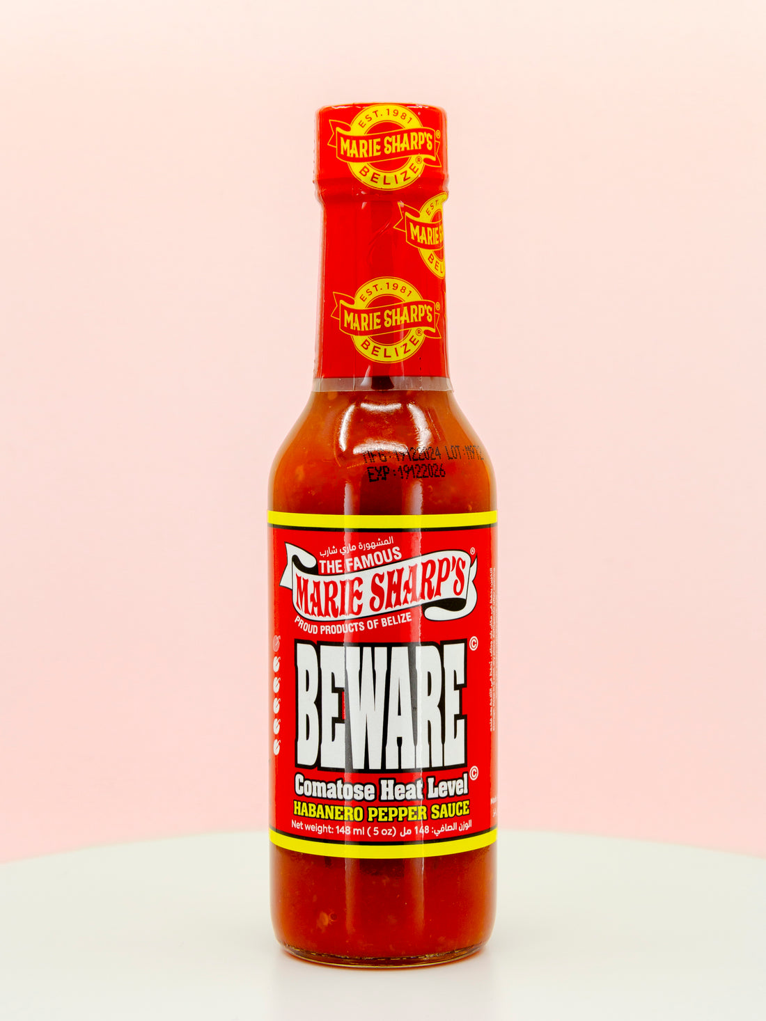BEWARE Habanero Pepper Hot Sauce