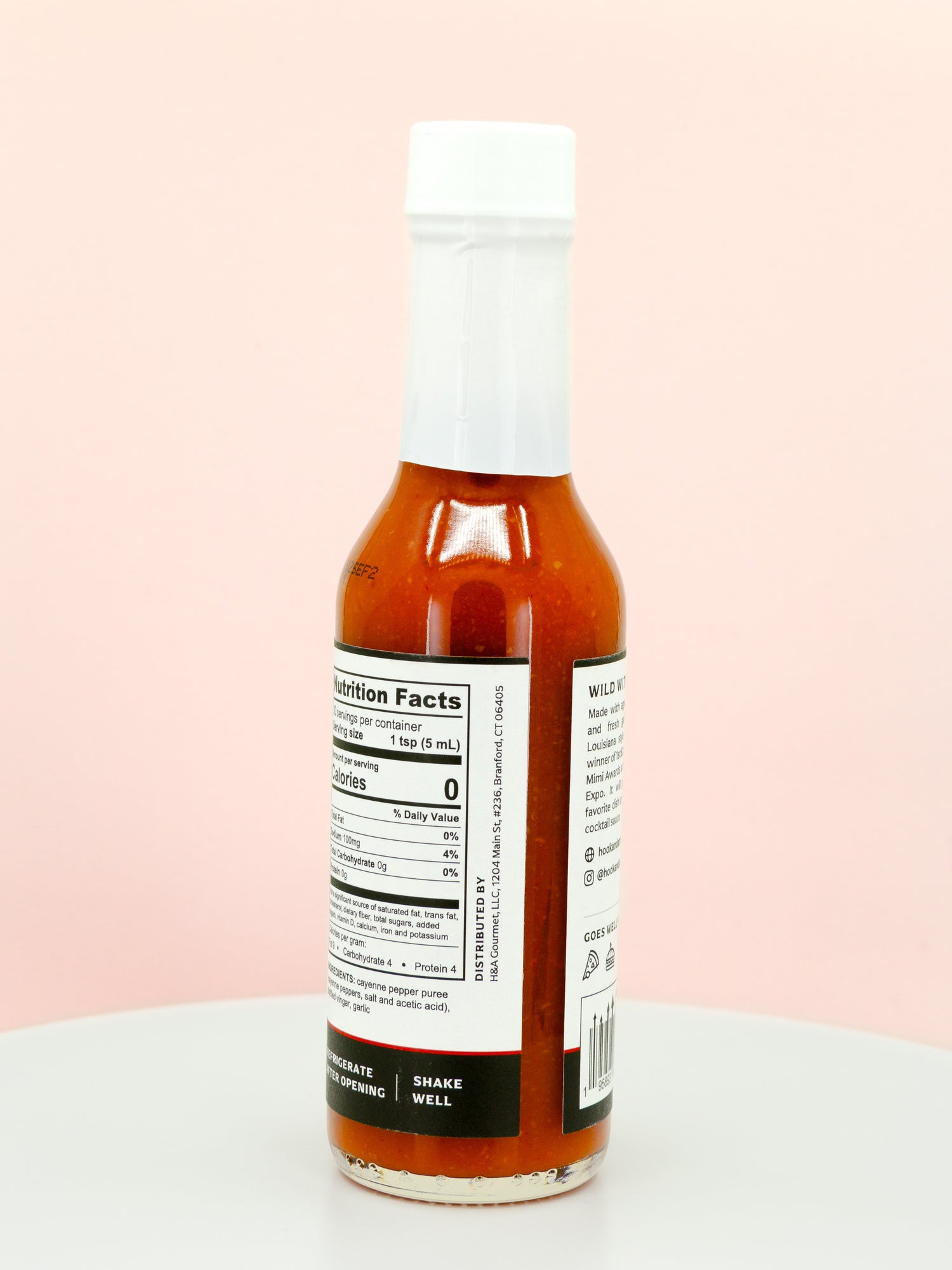 Cayenne, Garlic Hot Sauce