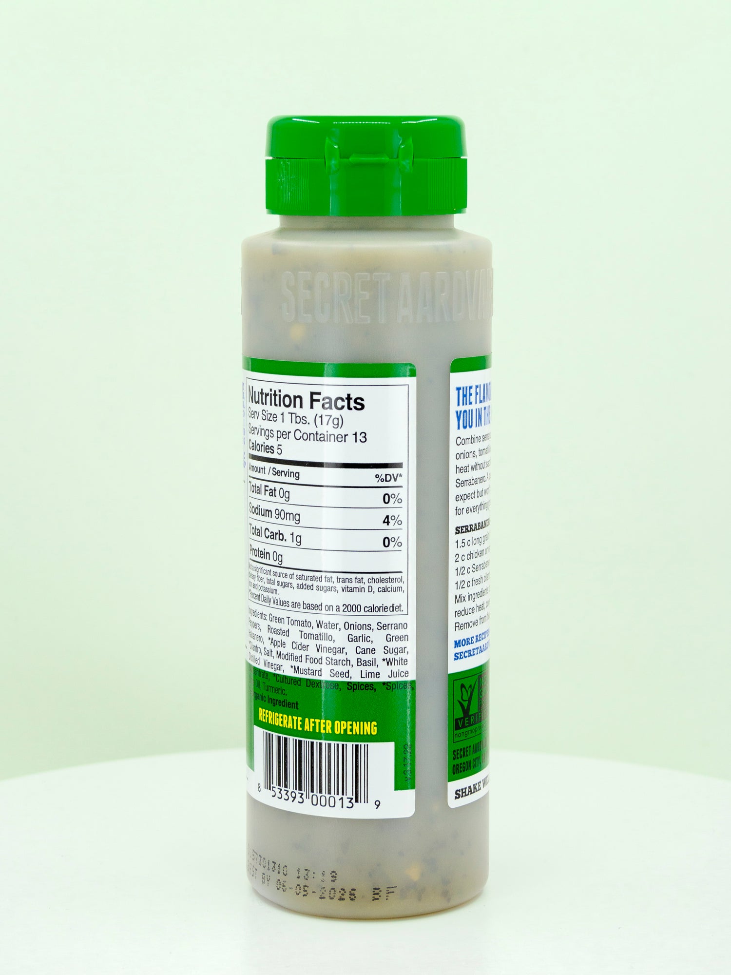 Serrabanero Green Hot Sauce