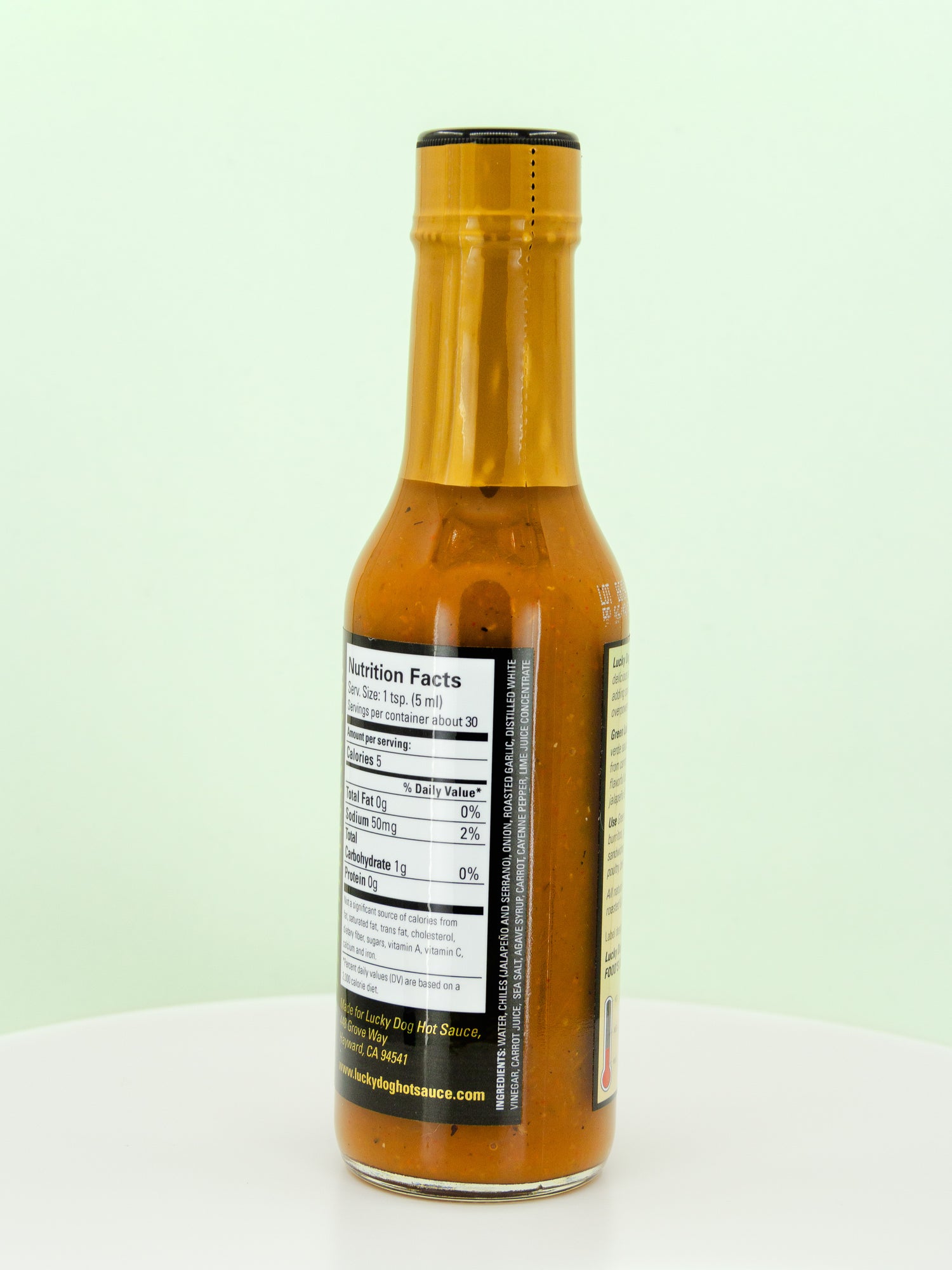 Fire Roasted Jalapeno &amp; Serrano Pepper Hot Sauce