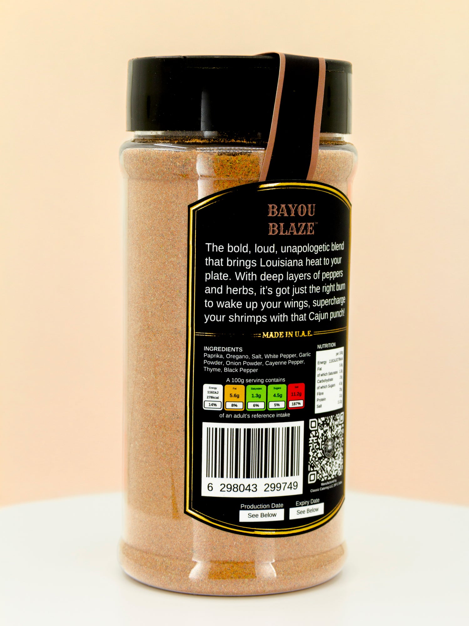 The Bayou Blaze Spice Rub (16oz)