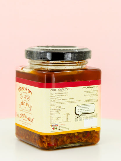 Spicy &amp; Garlicky Chilli Garlic Oil