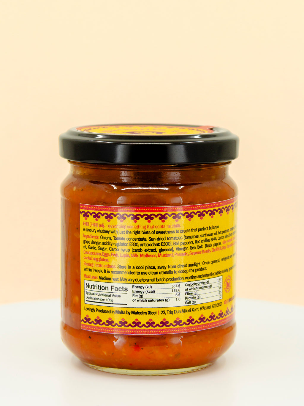 Filfla Maltese Chilli Chutney