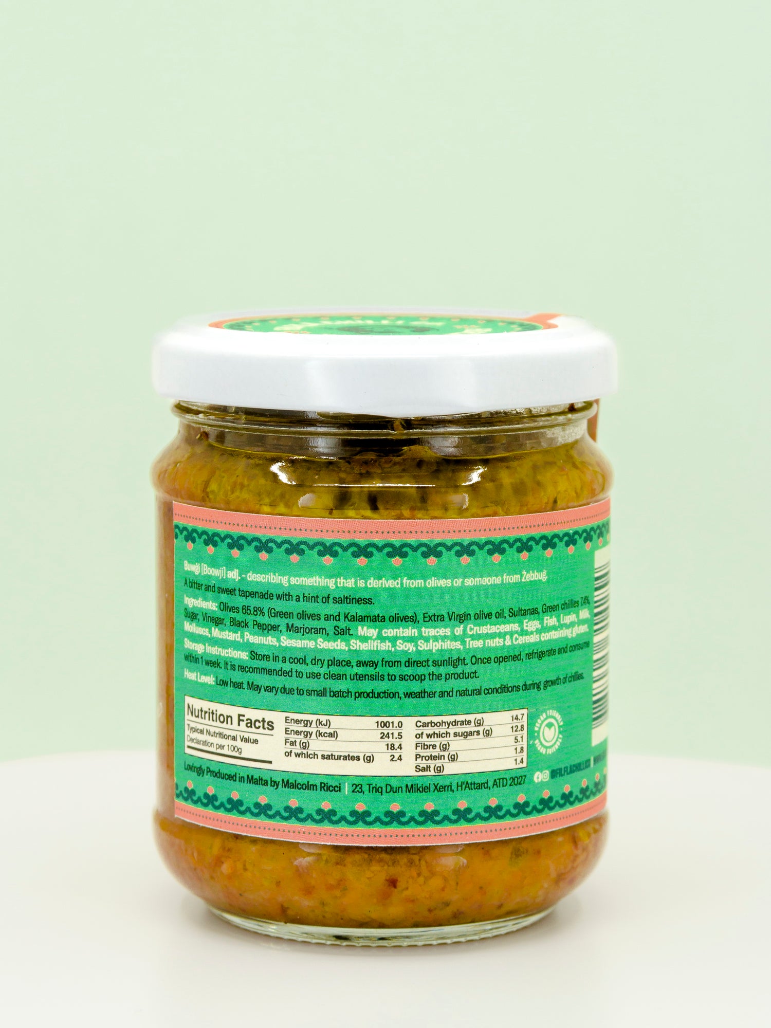 Buwgi Olive &amp; Chilli Tapenade