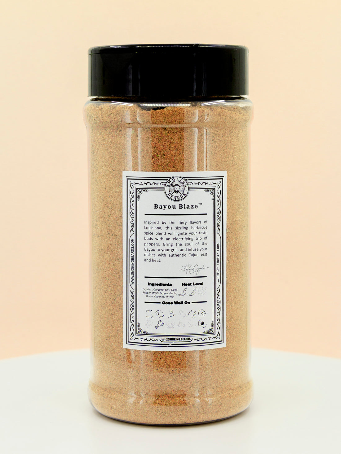 The Bayou Blaze Spice Rub (16oz)