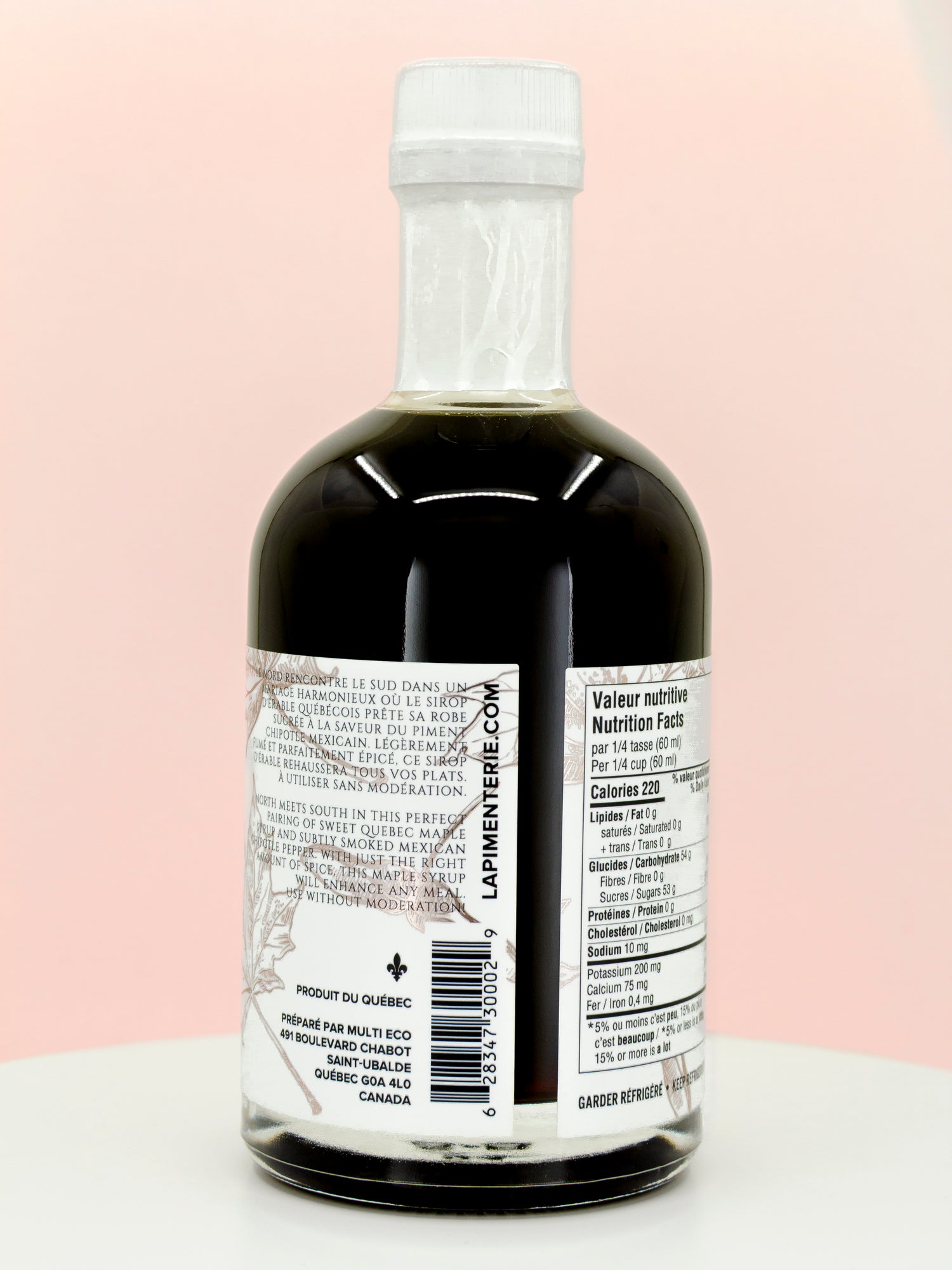 Chipotle-Infused Hot Maple Syrup